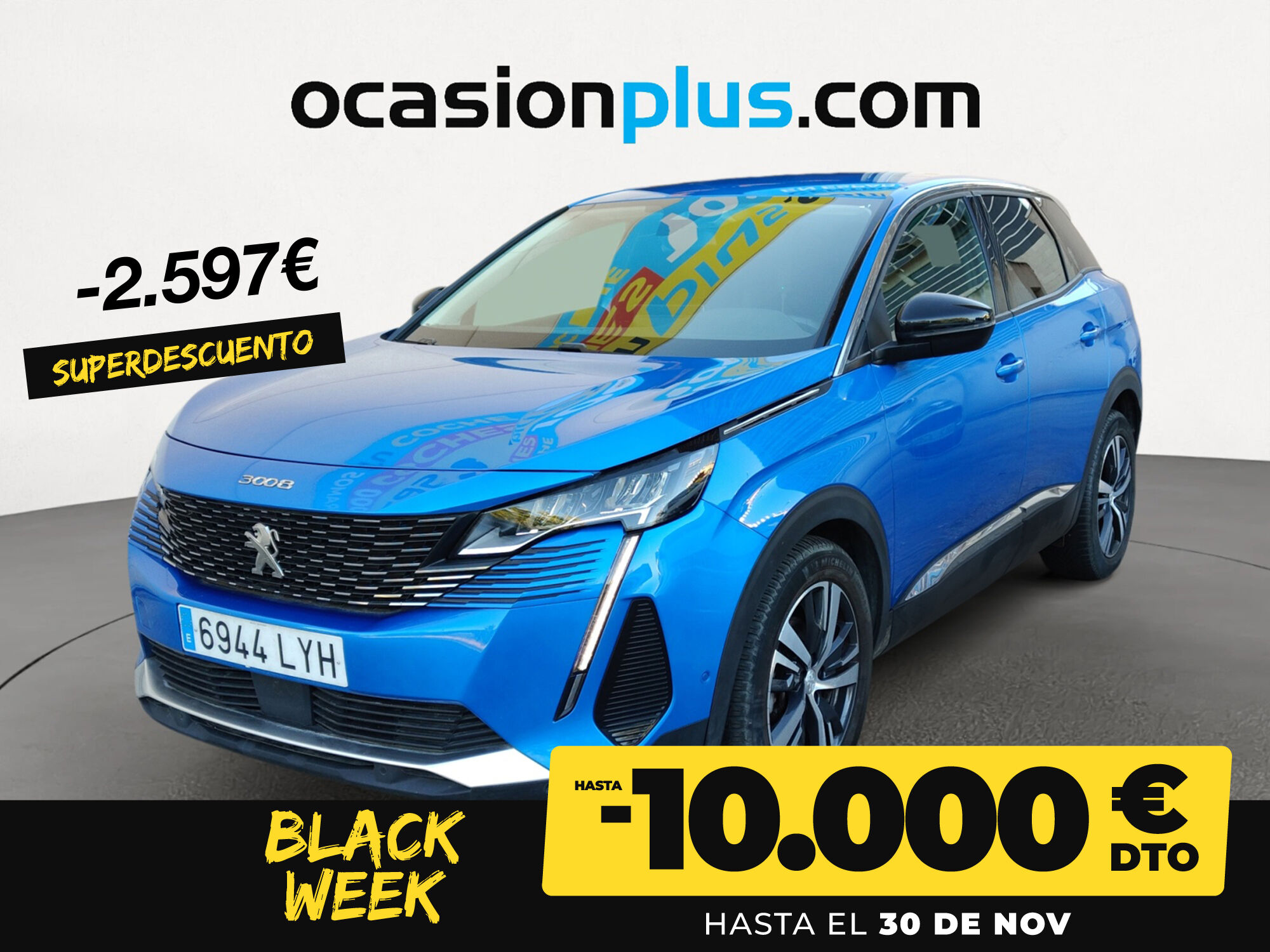 PEUGEOT 3008 (BlueHDI 130 S&S Allure 96 kW (130 CV)) en Madrid