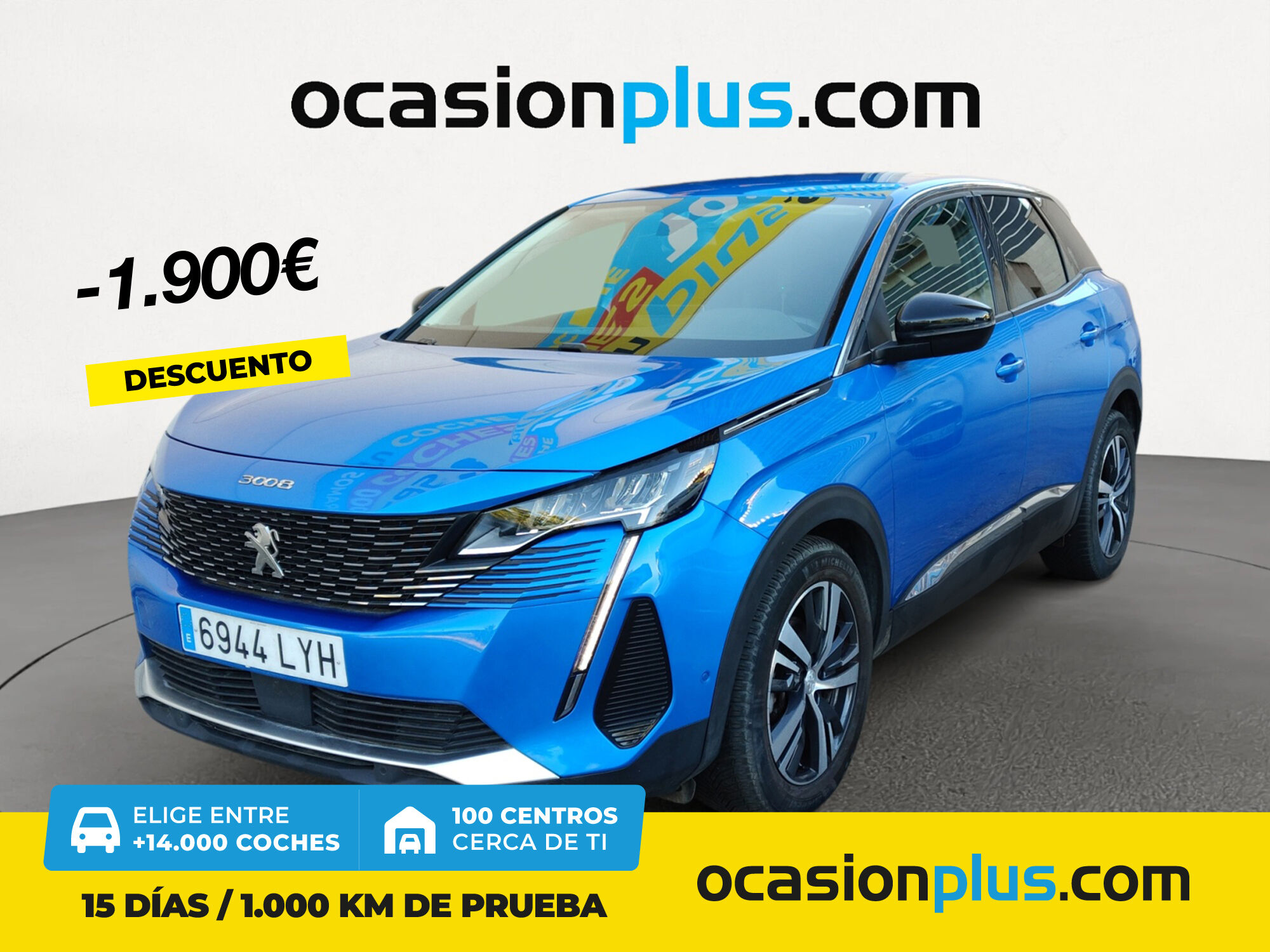 PEUGEOT 3008 (BlueHDI 130 S&S Allure 96 kW (130 CV)) en Madrid