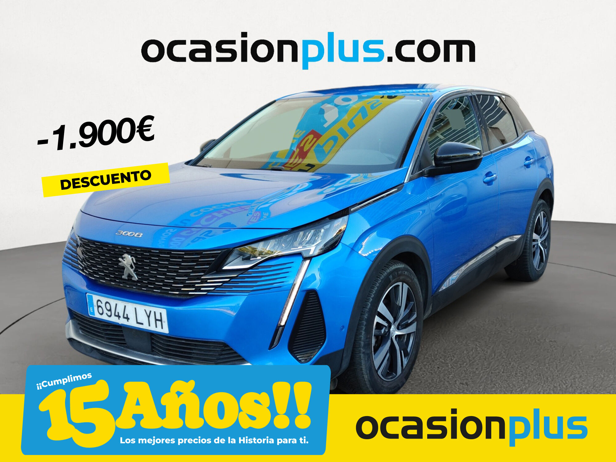 PEUGEOT 3008 (BlueHDI 130 S&S Allure 96 kW (130 CV)) en Madrid