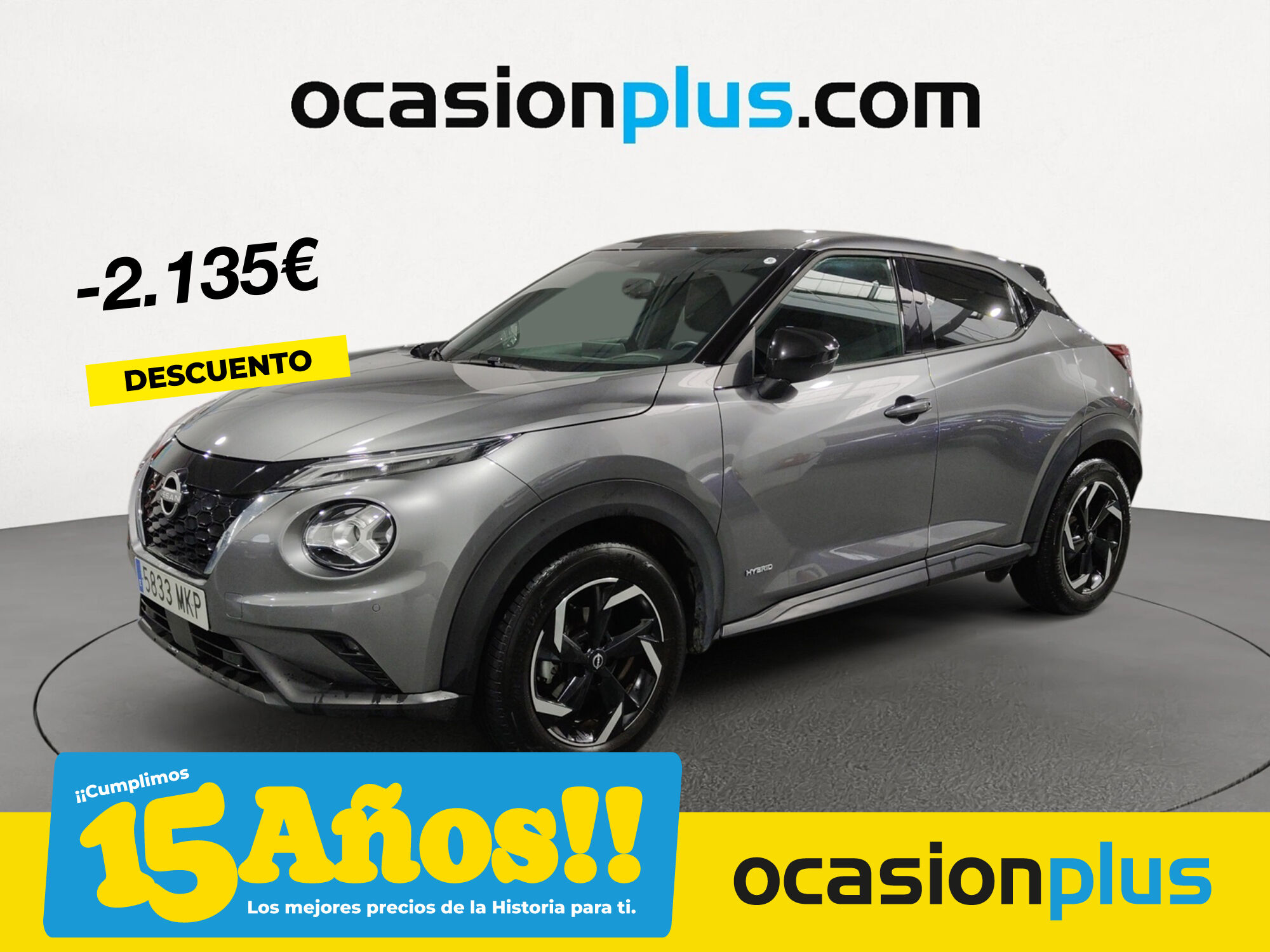 NISSAN Juke (1.6 Hybrid N-Connecta Auto 105 kW (143 CV)) en Madrid