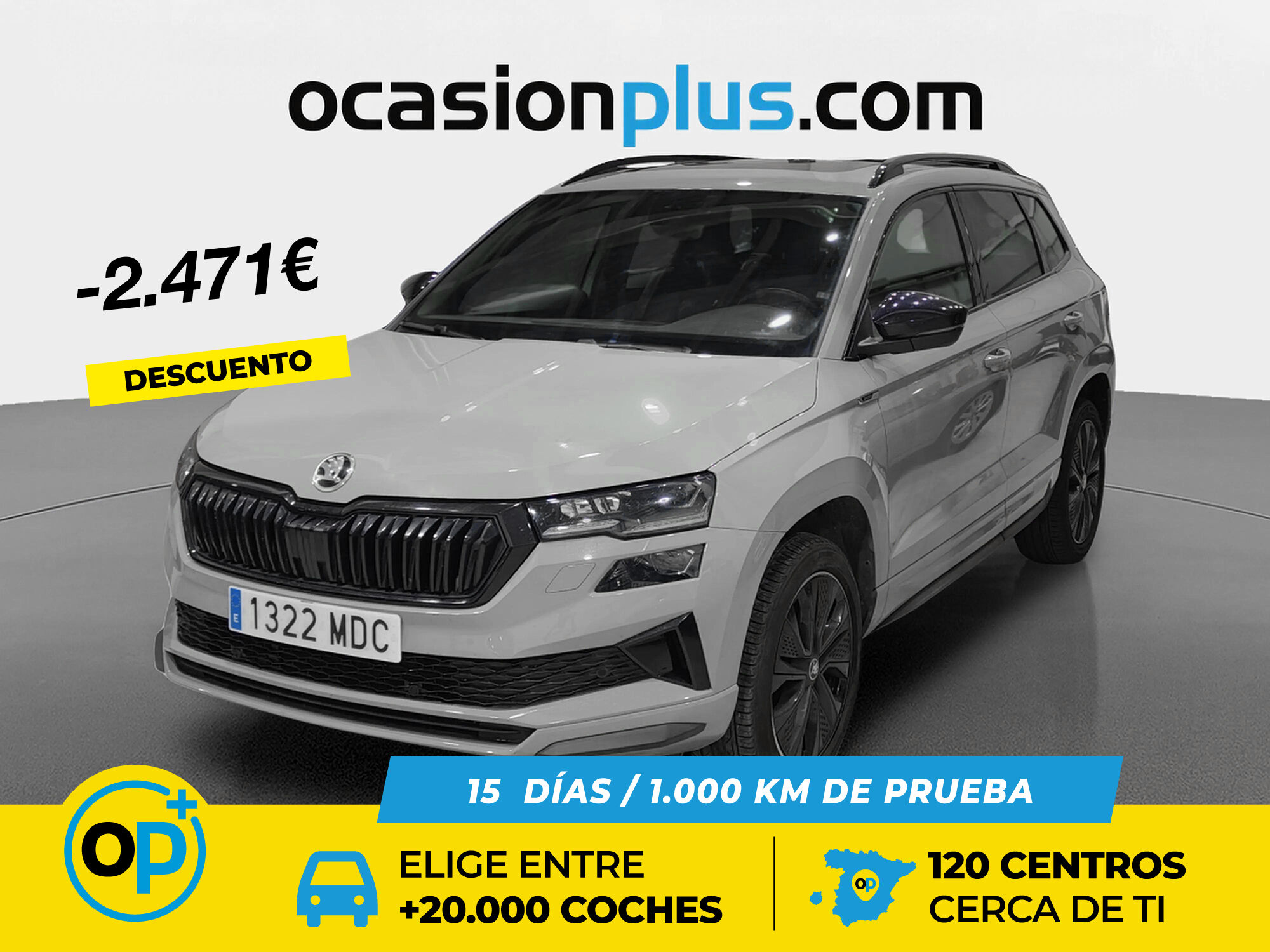 SKODA Karoq (1.5 TSI ACT Sportline DSG 110 kW (150 CV)) en Madrid