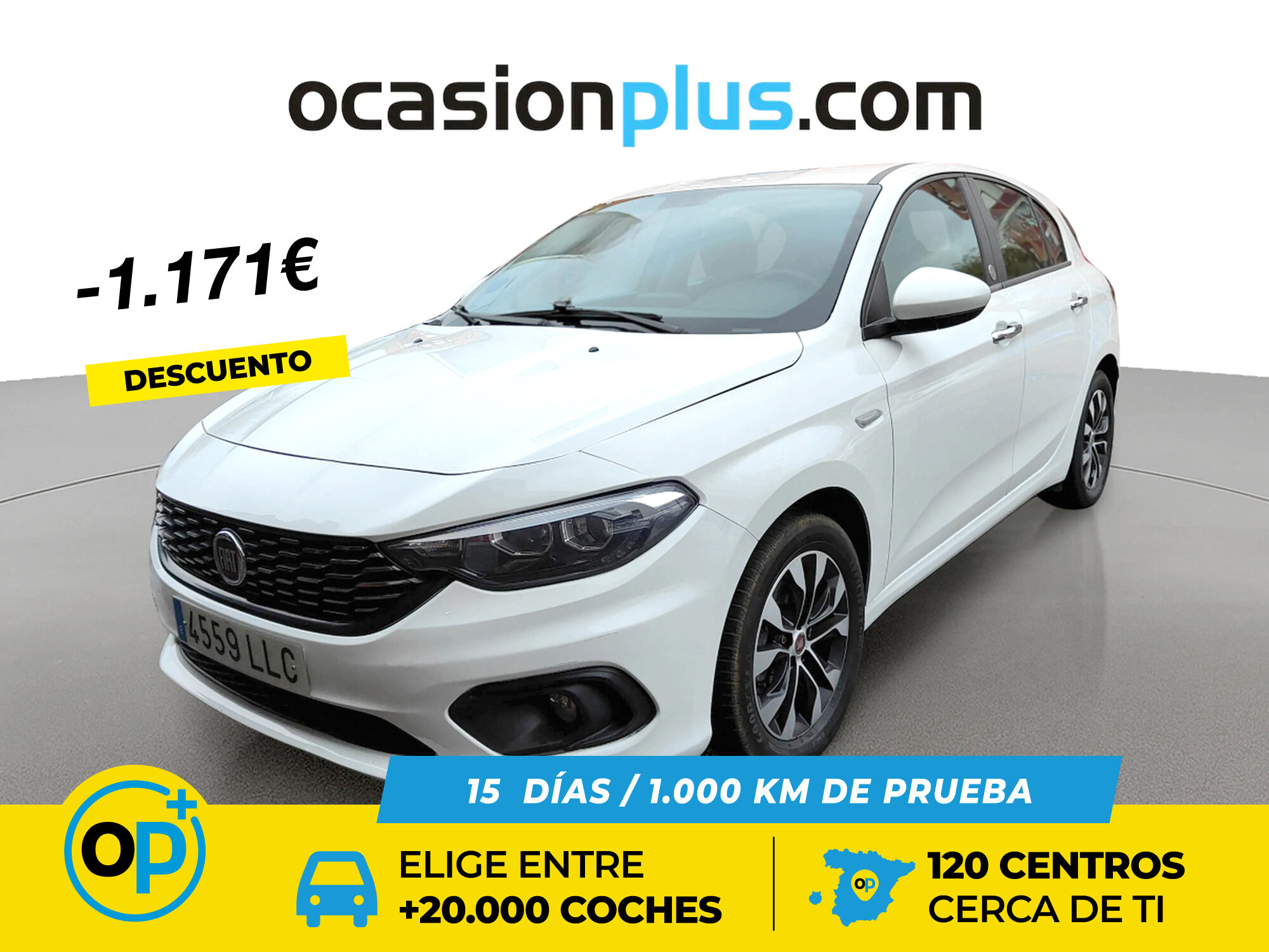 FIAT Tipo (1.4 T-Jet Mirror 88 kW (120 CV)) en Madrid