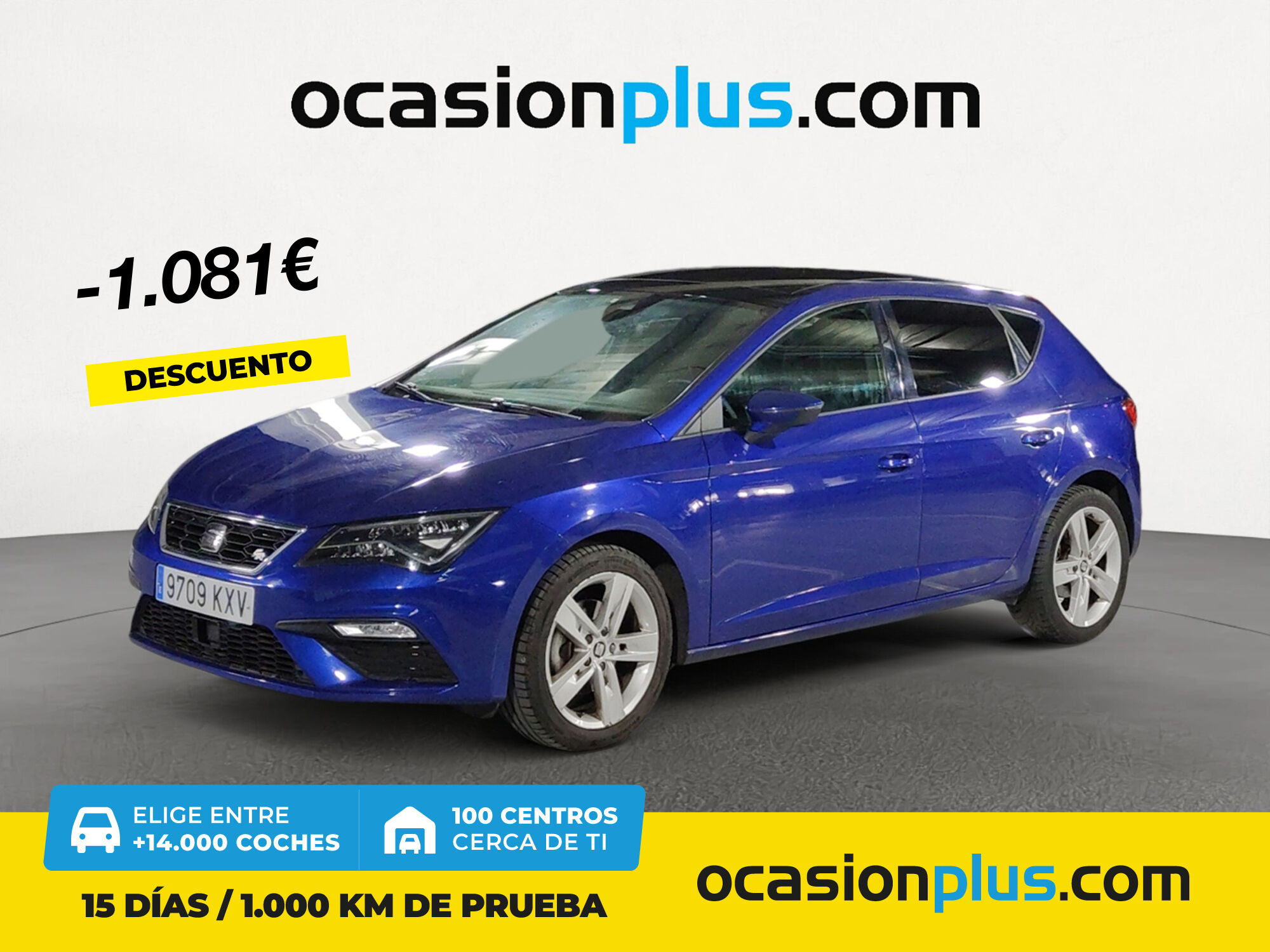 SEAT León (1.5 TGI GNC S&S FR Edition Plus 96 kW (130 CV)) en Madrid