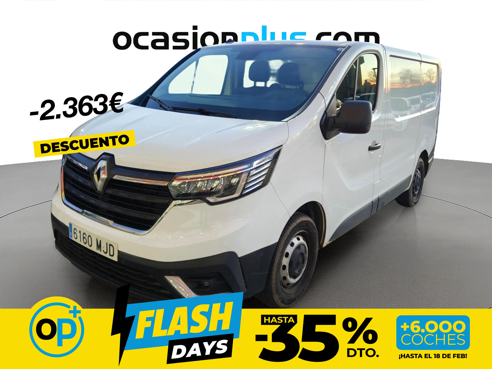 Foto del RENAULT Trafic Furgón L2H1 BluedCi 96kW CU aumentada