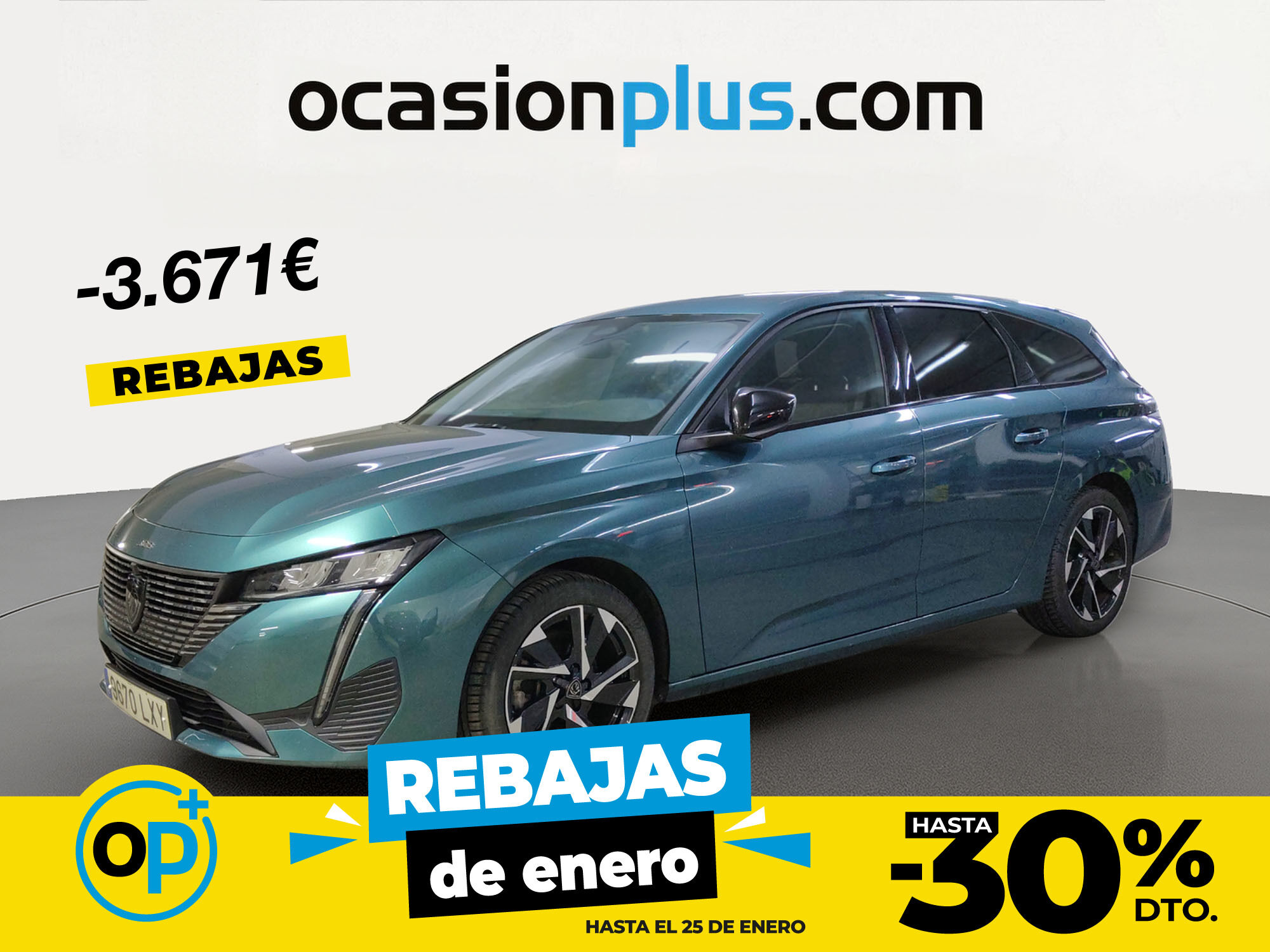 PEUGEOT 308 (BlueHDI 130 S&S Allure Pack EAT8 96 kW (130 CV)) en Madrid