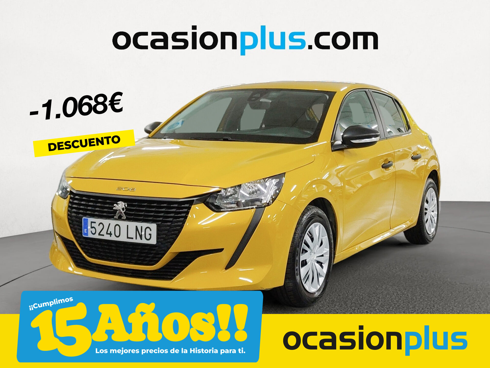 PEUGEOT 208 (PureTech 75 Like 55 kW (75 CV)) en Madrid