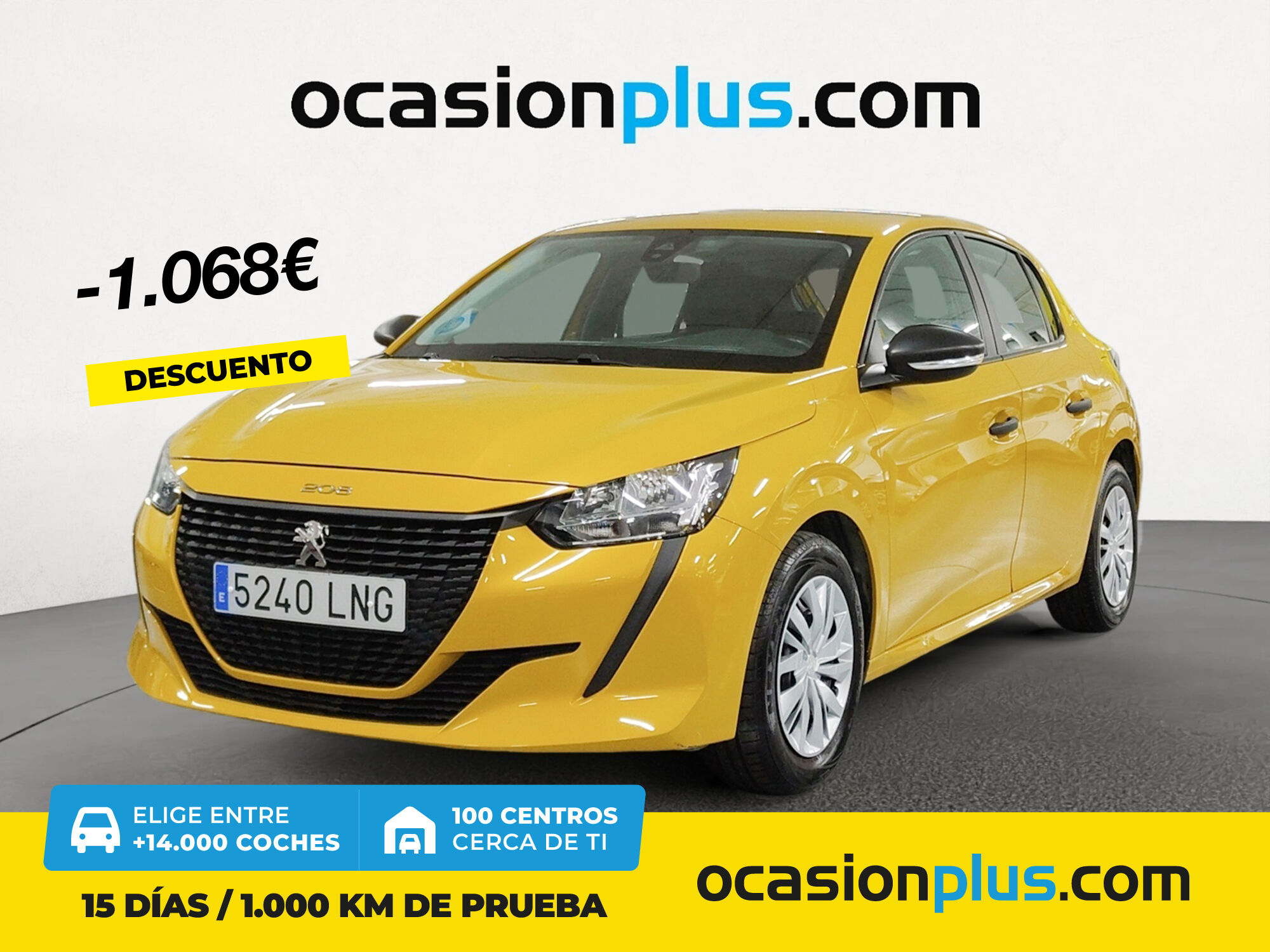 PEUGEOT 208 (PureTech 75 Like 55 kW (75 CV)) en Madrid