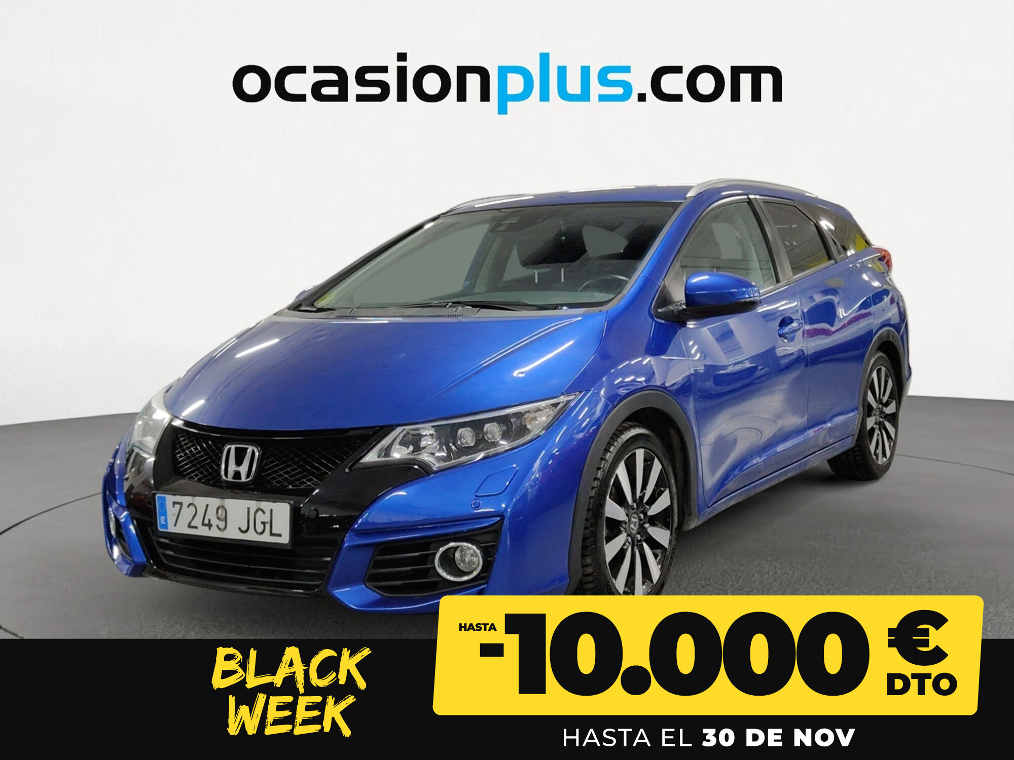HONDA Civic (Tourer 1.6 i-DTEC Lifestyle 88 kW (120 CV)) en Madrid