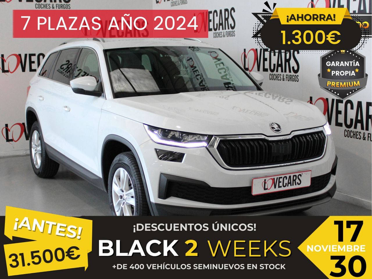 SKODA Kodiaq (2.0 TDI 110KW (150cv) DSG 4x2 Ambition) en Pontevedra