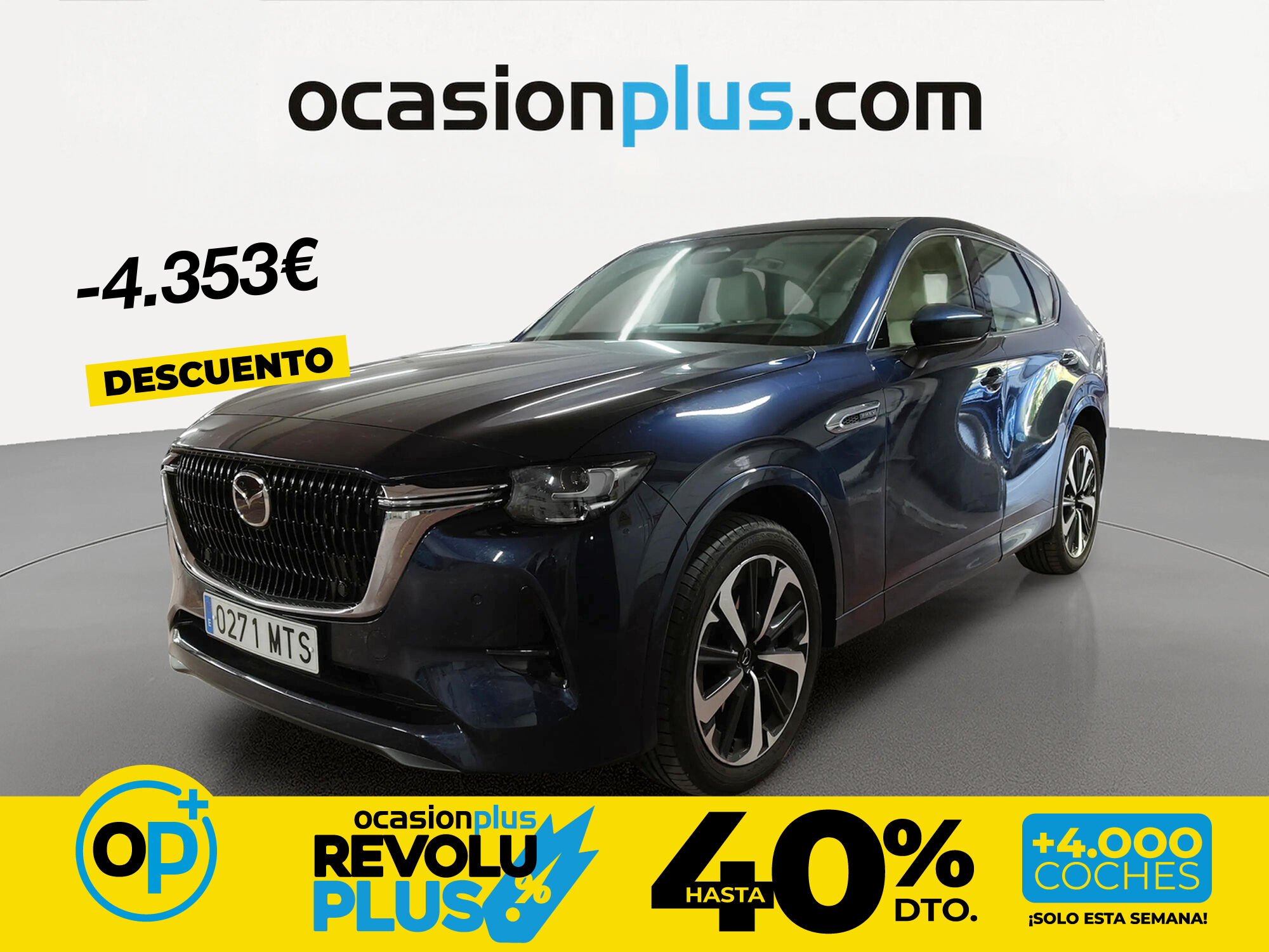 Foto del MAZDA CX-60 2.5L e-Skyactiv-G PHEV Takumi AWD