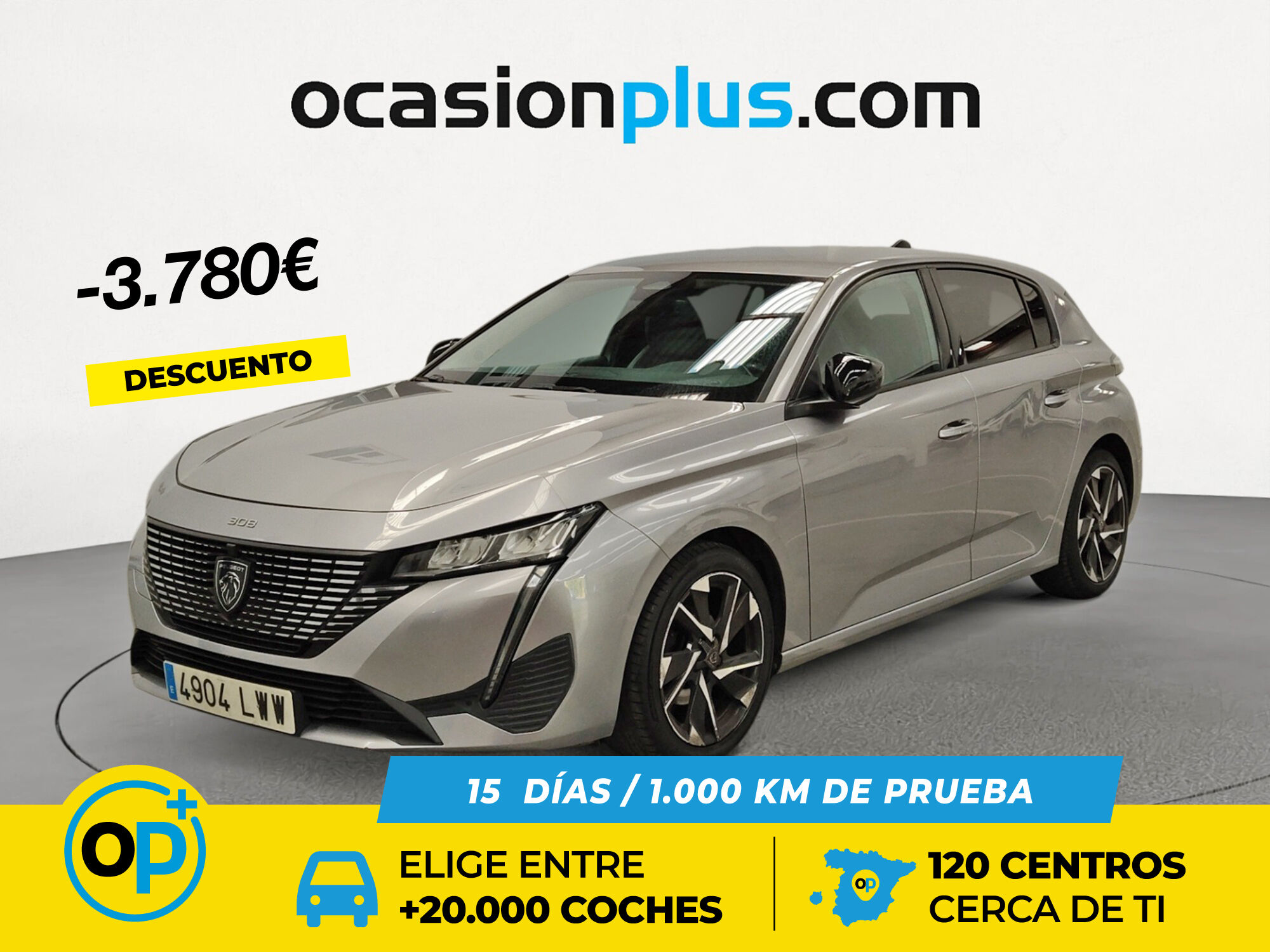 PEUGEOT 308 (PureTech 130 S&S Allure Pack EAT8 96 kW (130 CV)) en Madrid