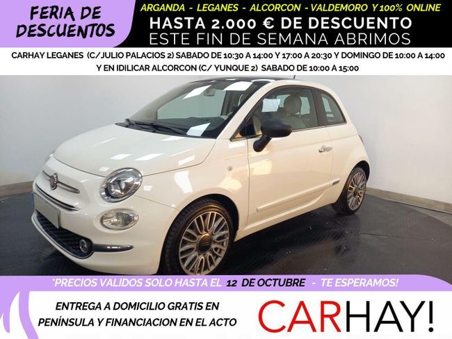 FIAT 500 (1.2 8v 51kw (69cv) Lounge) en Madrid