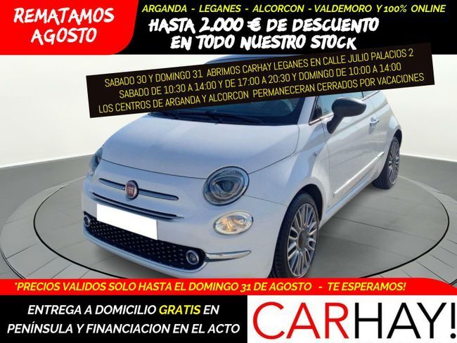 FIAT 500 (1.2 8v 51kw (69cv) Lounge) en Madrid