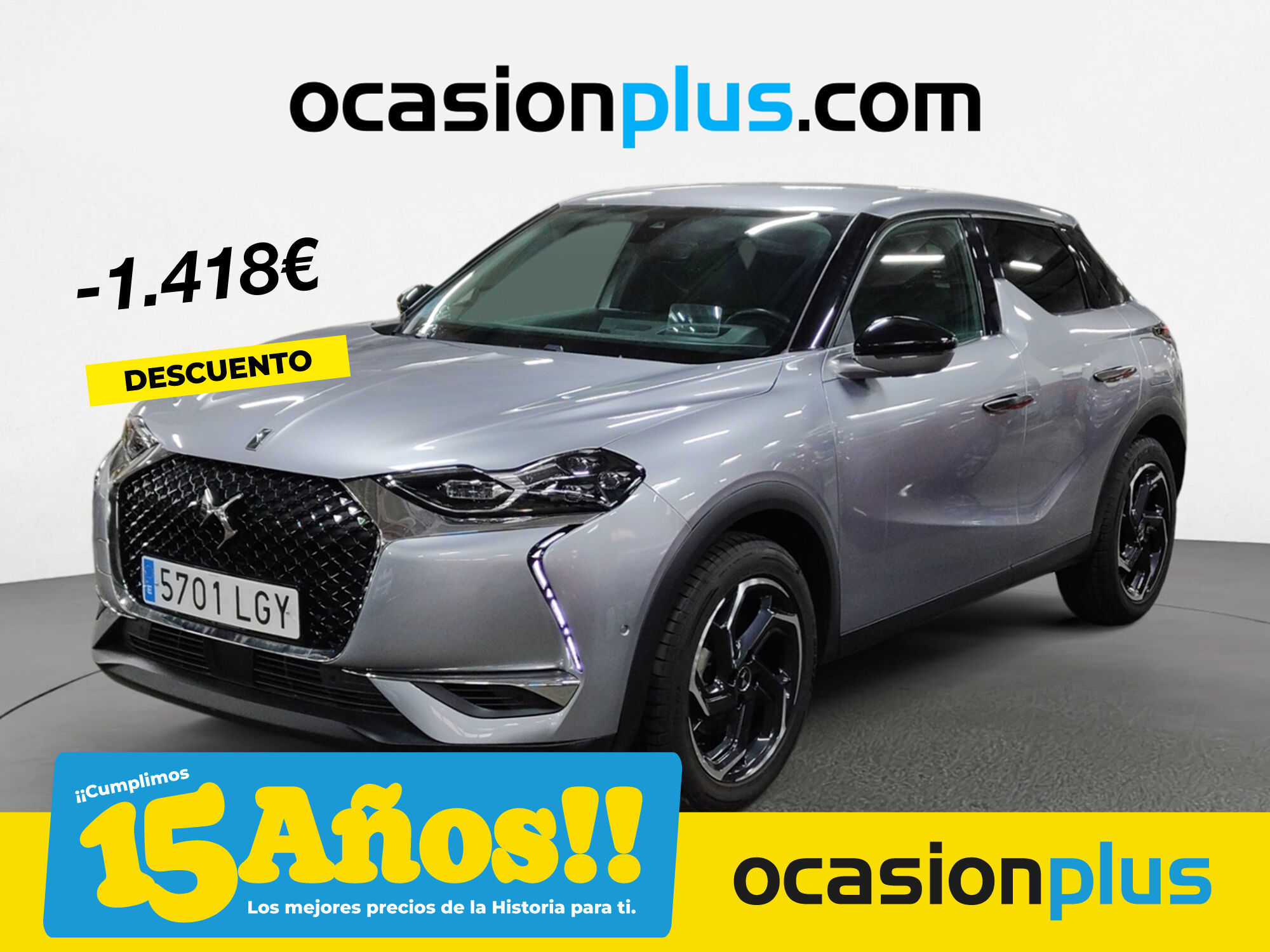 DS DS3 Crossback (PureTech 130 Grand Chic EAT8 96 kW (130 CV)) en Madrid