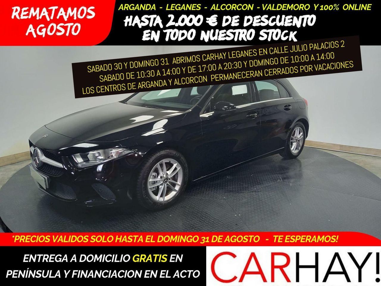 MERCEDES Clase A (200 Business Solution (EU6d-TEMP)) en Madrid