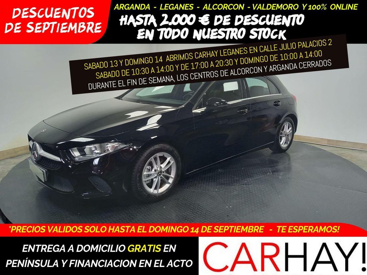 MERCEDES Clase A (200 Business Solution (EU6d-TEMP)) en Madrid