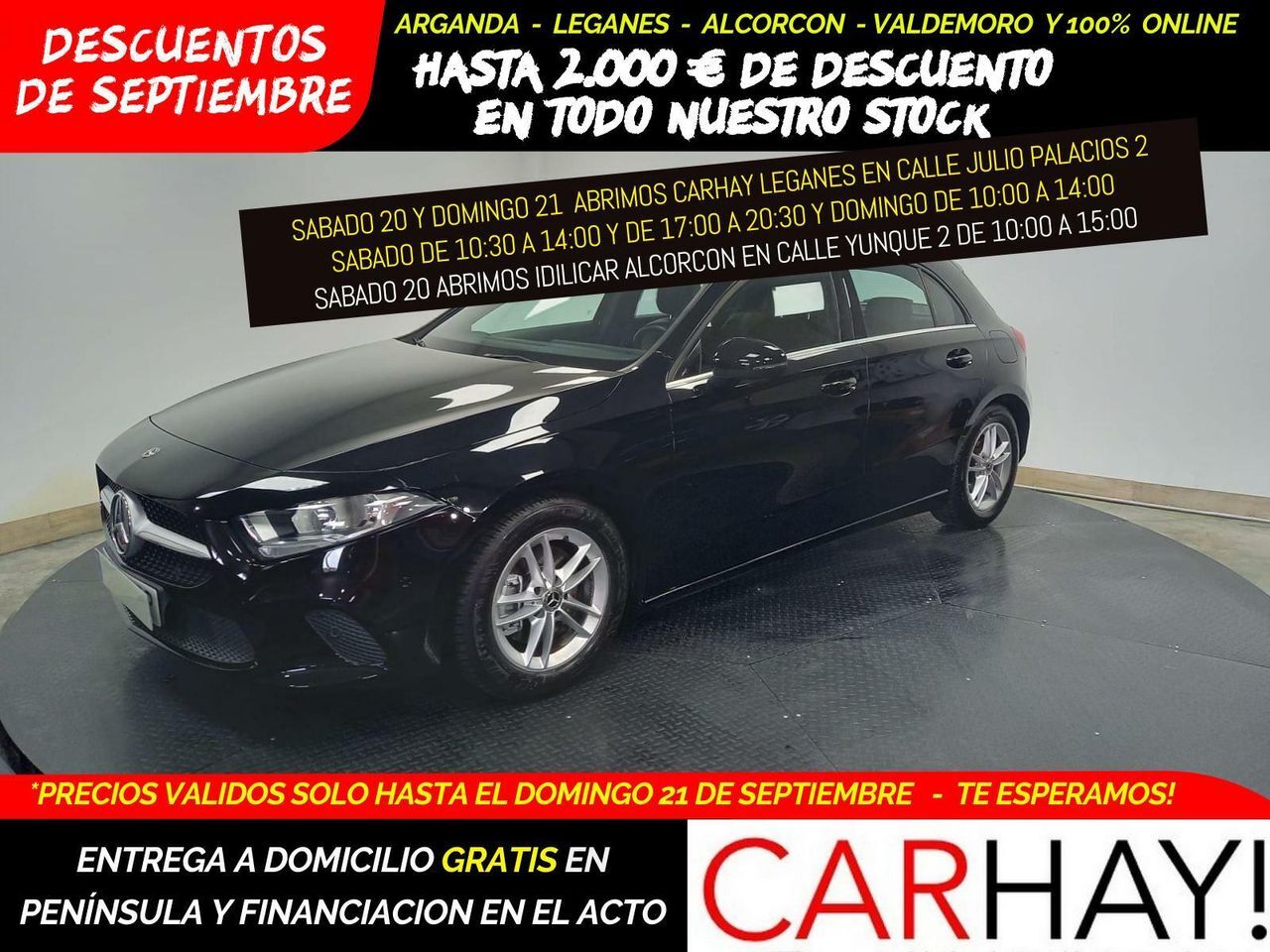 MERCEDES Clase A (200 Business Solution (EU6d-TEMP)) en Madrid