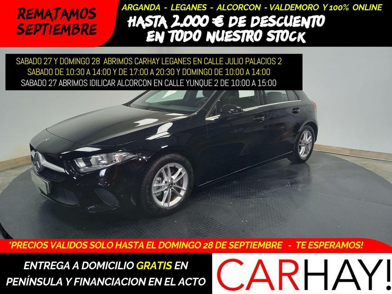 MERCEDES Clase A (200 Business Solution (EU6d-TEMP)) en Madrid