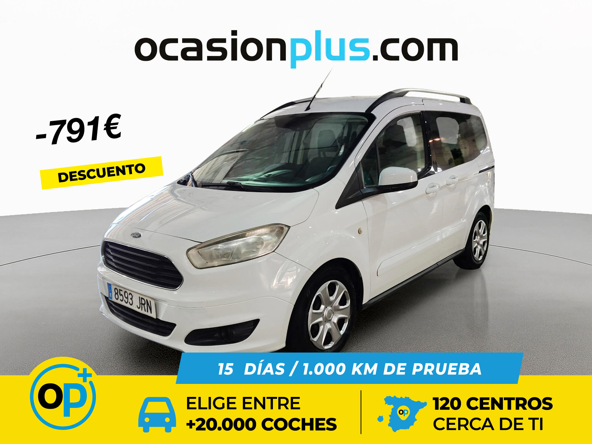 FORD Tourneo Courier (1.0 EcoBoost Trend 74 kW (100 CV)) en Madrid