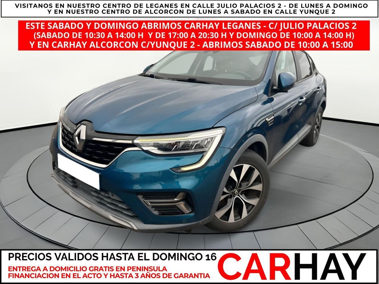 RENAULT Arkana (1.6 E-Tech 145ch Business) en Madrid