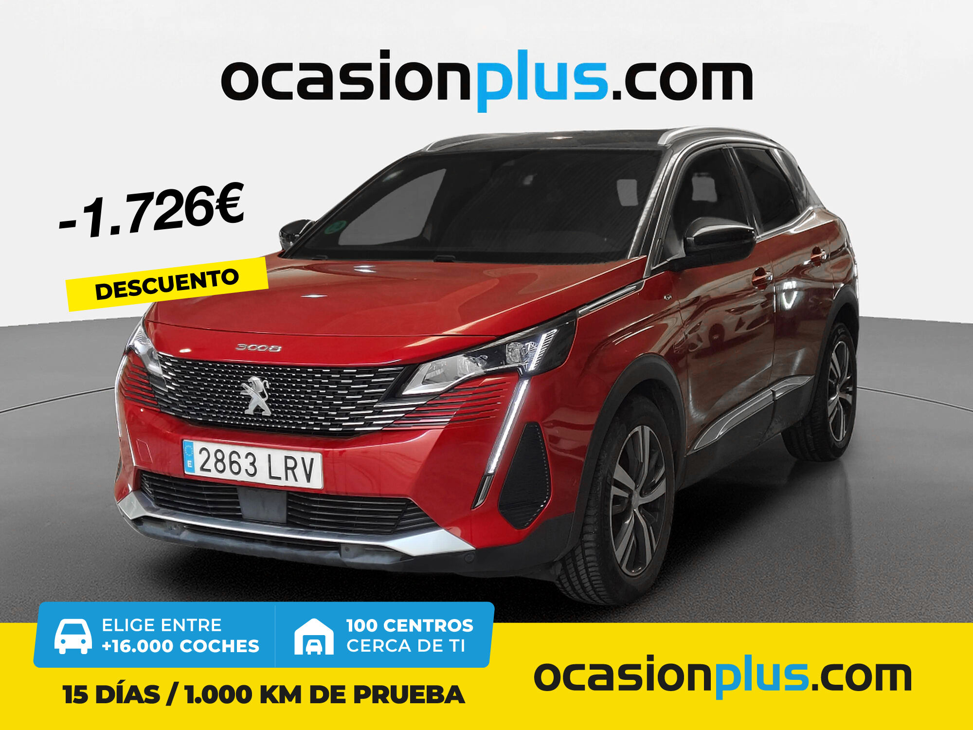 PEUGEOT 3008 (PureTech 130 S&S GT 96 kW (130 CV)) en Madrid