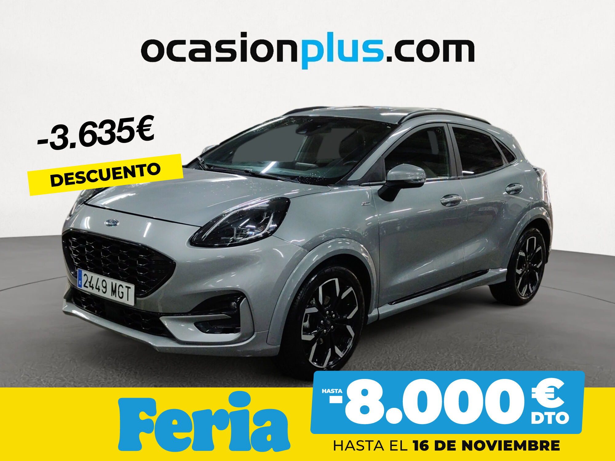 FORD Puma (1.0 EcoBoost MHEV ST-Line X Auto 92 kW (125 CV)) en Madrid