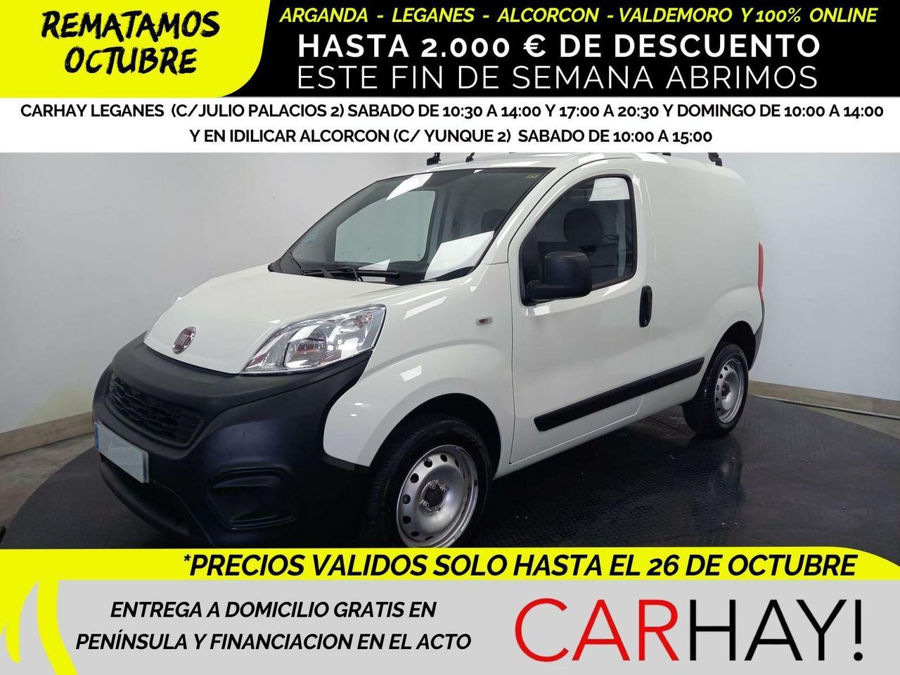 FIAT Fiorino (CARGO KASTEN 1.4 NATURAL GNC) en Madrid