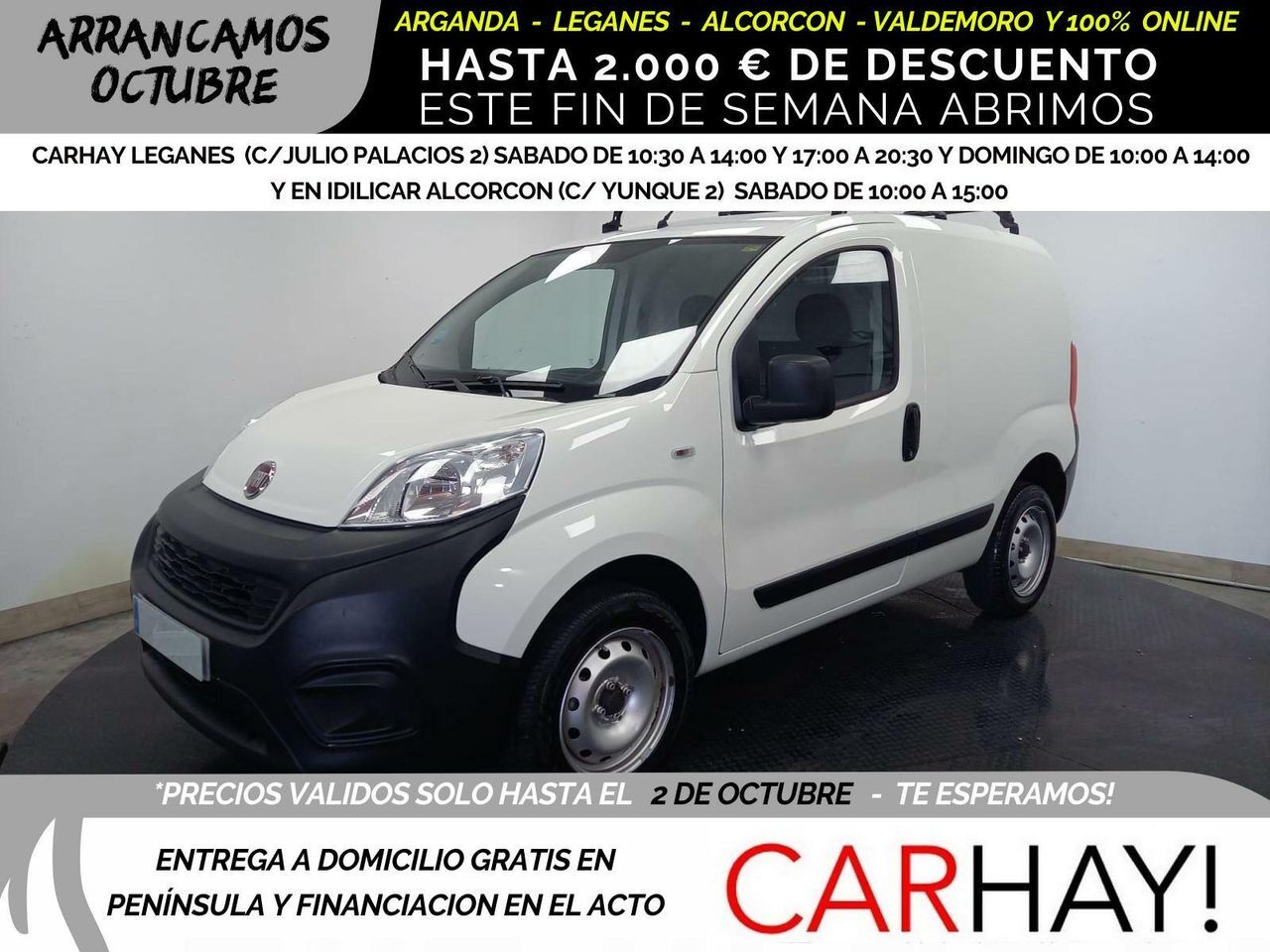 FIAT Fiorino (CARGO KASTEN 1.4 NATURAL GNC) en Madrid
