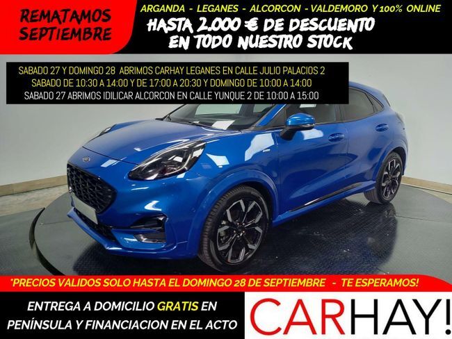 FORD Puma (ST LINE X 1.0 ECOBOOST MHEV 125 CV) en Madrid