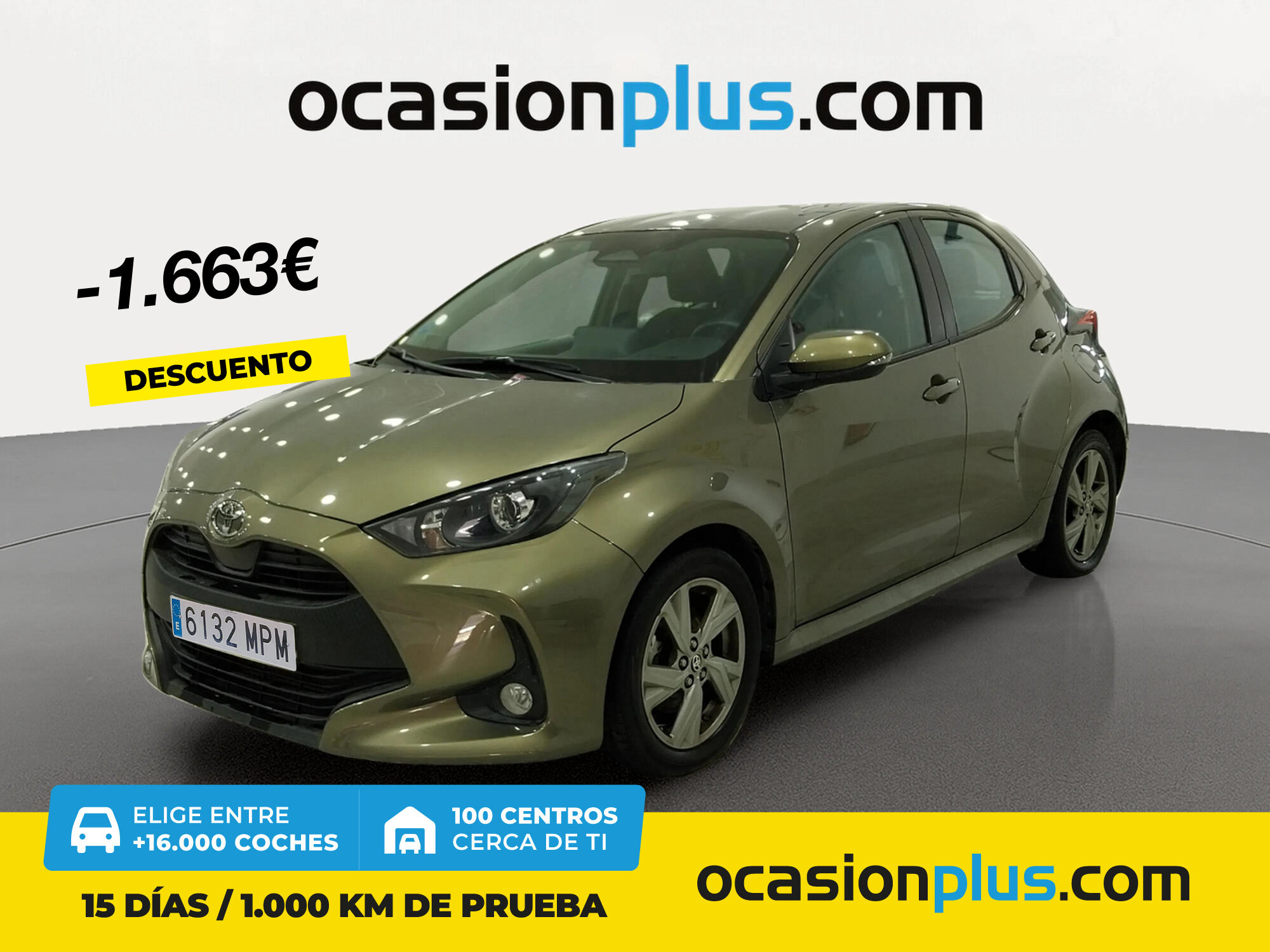 TOYOTA Yaris (120H Active Plus 85 kW (116 CV)) en Madrid