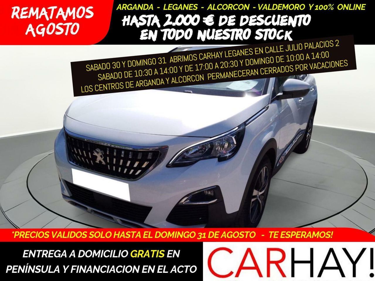 PEUGEOT 3008 (ALLURE 1.5 HDI 130CV MT6 E6DT) en Madrid