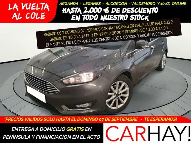 FORD Focus (BERLINE TITANIUM 1.0 ECOBOOST 125CV BVM6) en Madrid