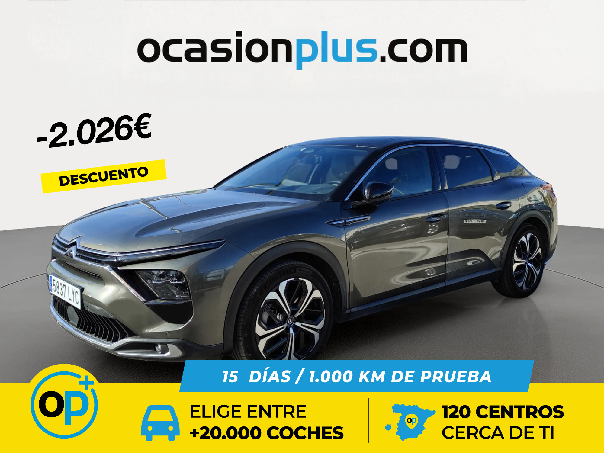 CITROEN C5 X (Hybrid 225 Shine Pack e-EAT8 165 kW (225 CV)) en Madrid