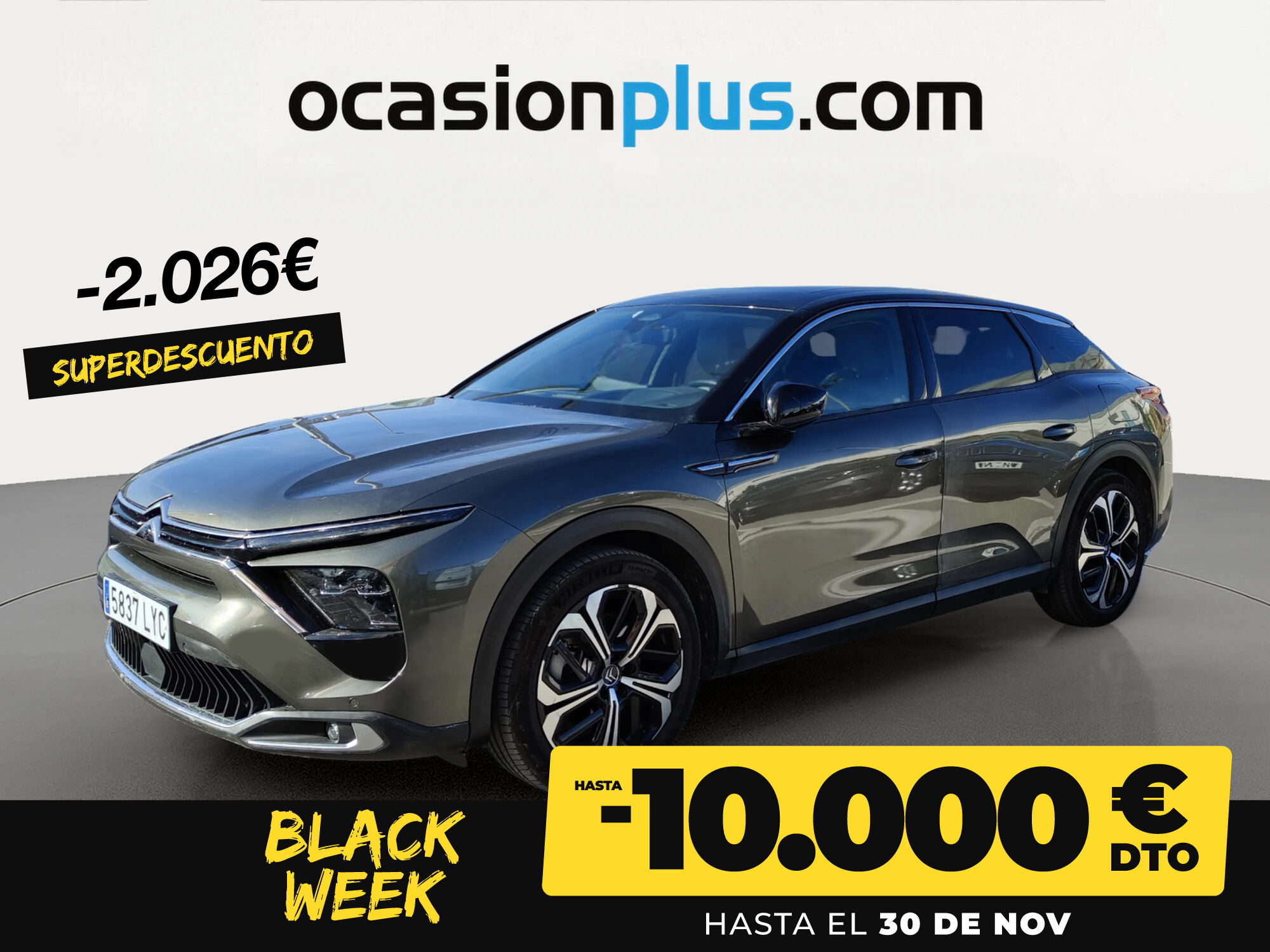 CITROEN C5 X (Hybrid 225 Shine Pack e-EAT8 165 kW (225 CV)) en Madrid