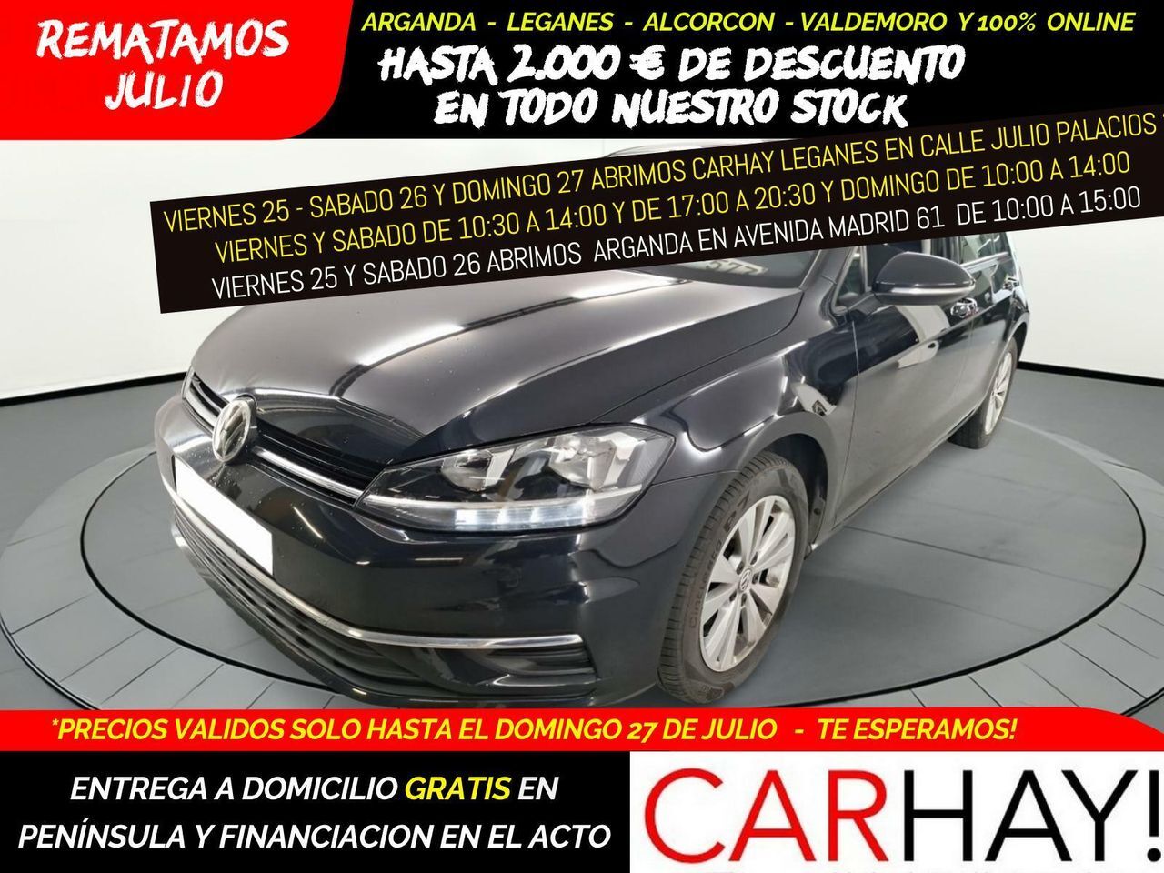 VOLKSWAGEN Golf (1.0 TSI Comfortline OPF (EU6.2) Business) en Madrid