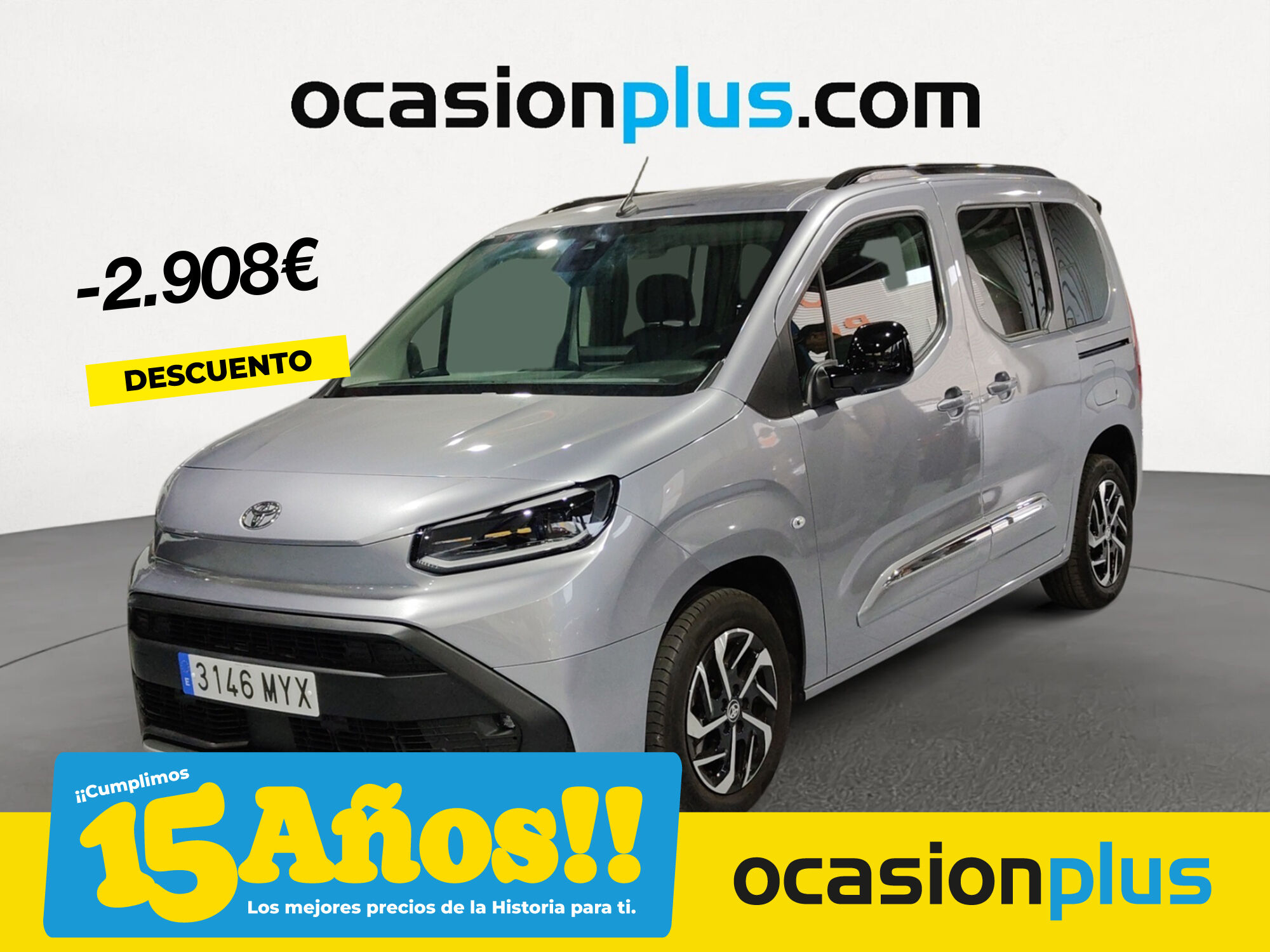 TOYOTA Proace City Verso (1.5D Family Active L1 8AT 96 kW (131 CV)) en Madr