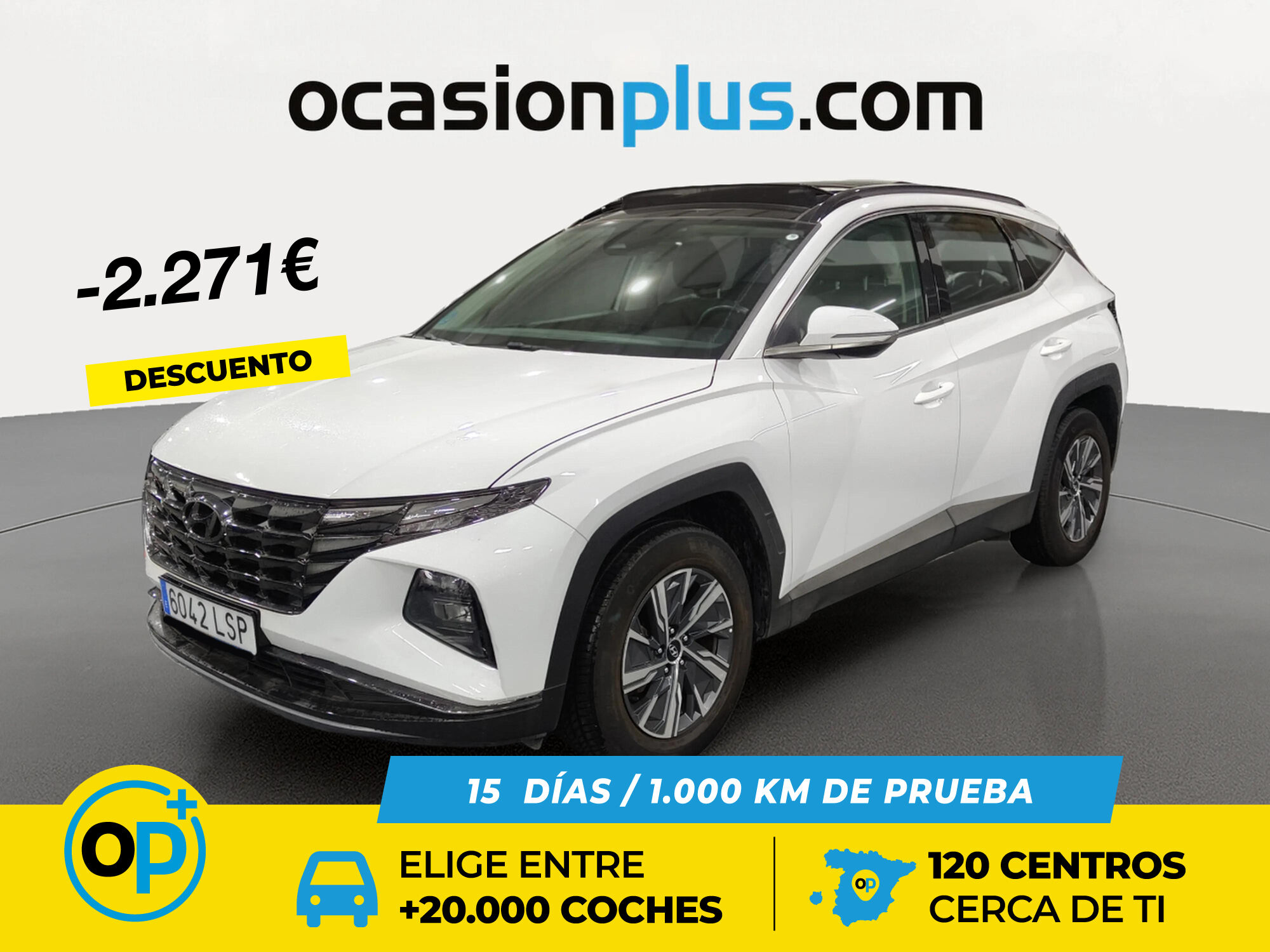 HYUNDAI Tucson (1.6 TGDI HEV Maxx Sky Auto 169 kW (230 CV)) en Madrid