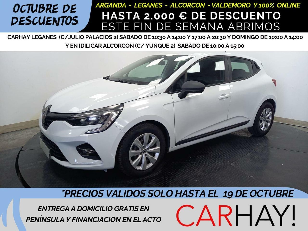 RENAULT Clio (BUSINESS BLUE DCI 63 KW (85CV)) en Madrid