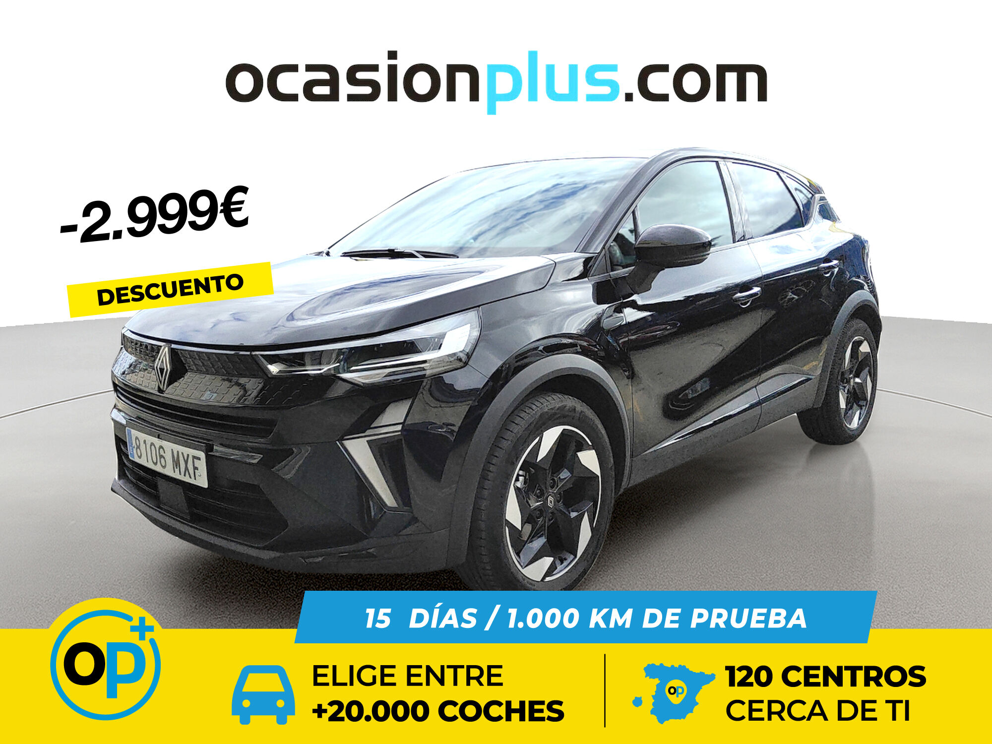 RENAULT Captur (Techno TCe 66 kW (90 CV)) en Madrid