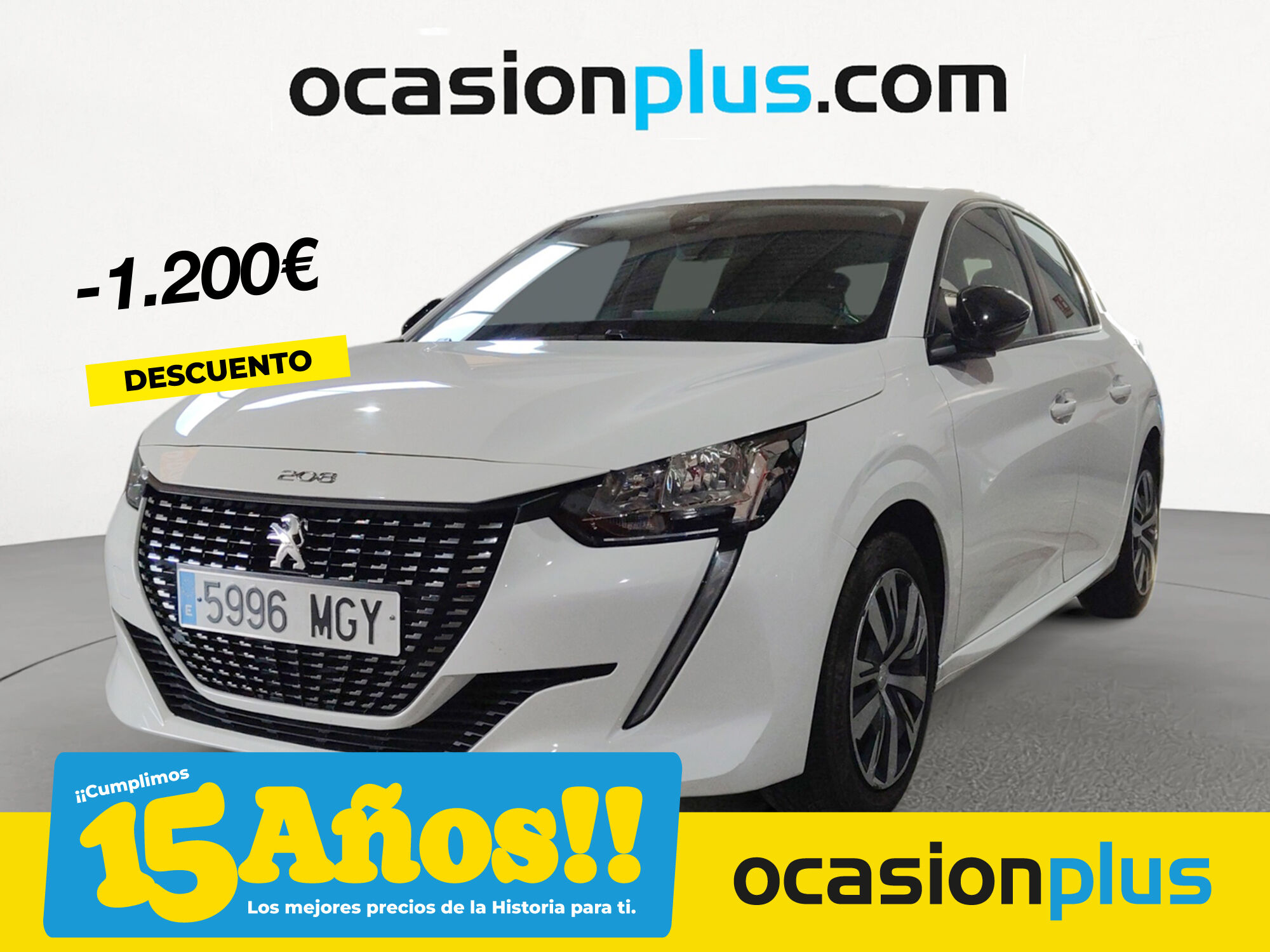 PEUGEOT 208 (PureTech 100 Active Pack 75 kW (100 CV)) en Madrid