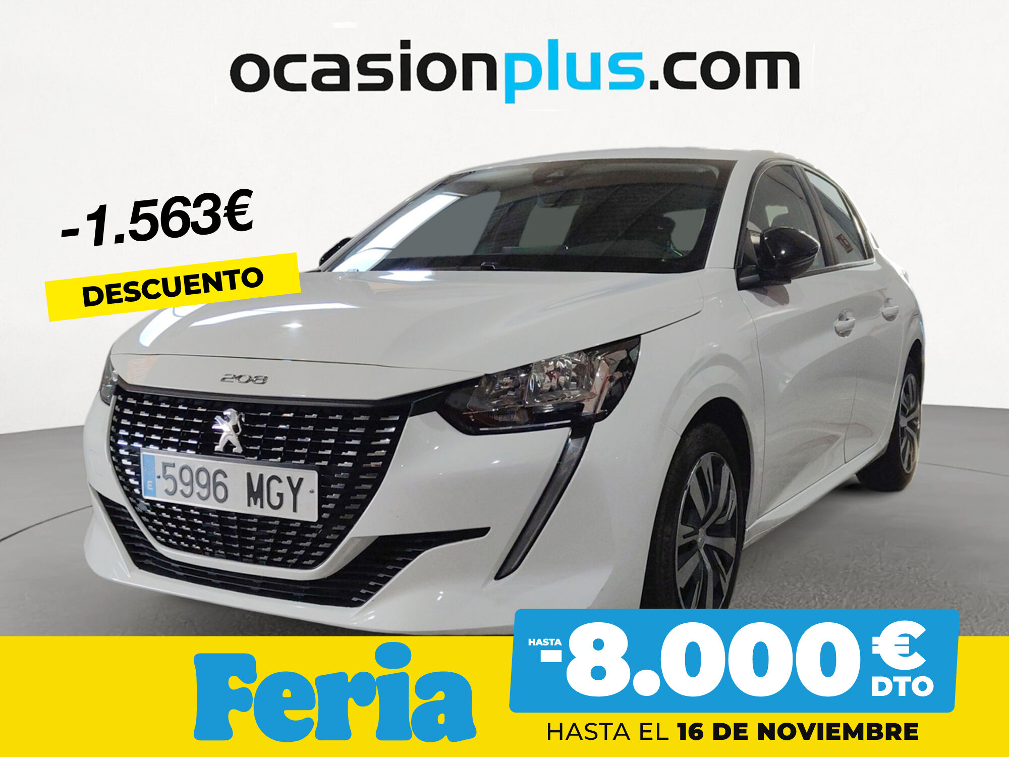 PEUGEOT 208 (PureTech 100 Active Pack 75 kW (100 CV)) en Madrid