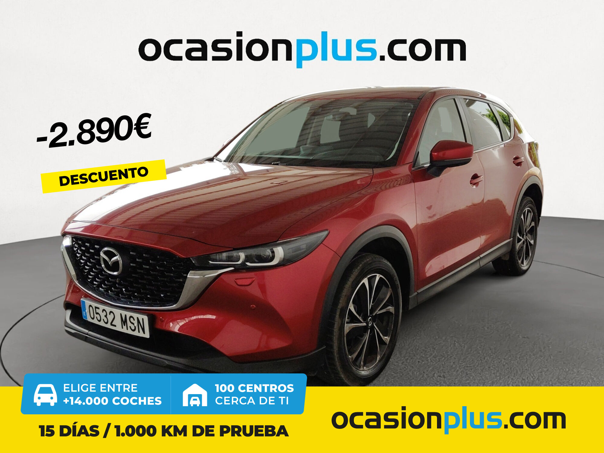 MAZDA CX-5 (2.0 E-SKYACTIV-G MHEV Advantage 121 kW (165 CV)) en Madrid