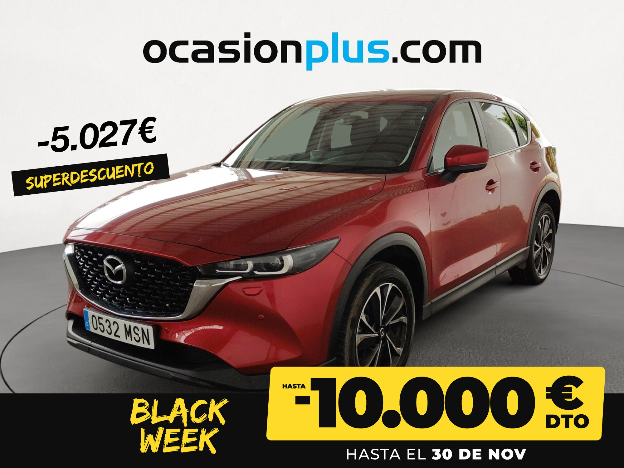 MAZDA CX-5 (2.0 E-SKYACTIV-G MHEV Advantage 121 kW (165 CV)) en Madrid
