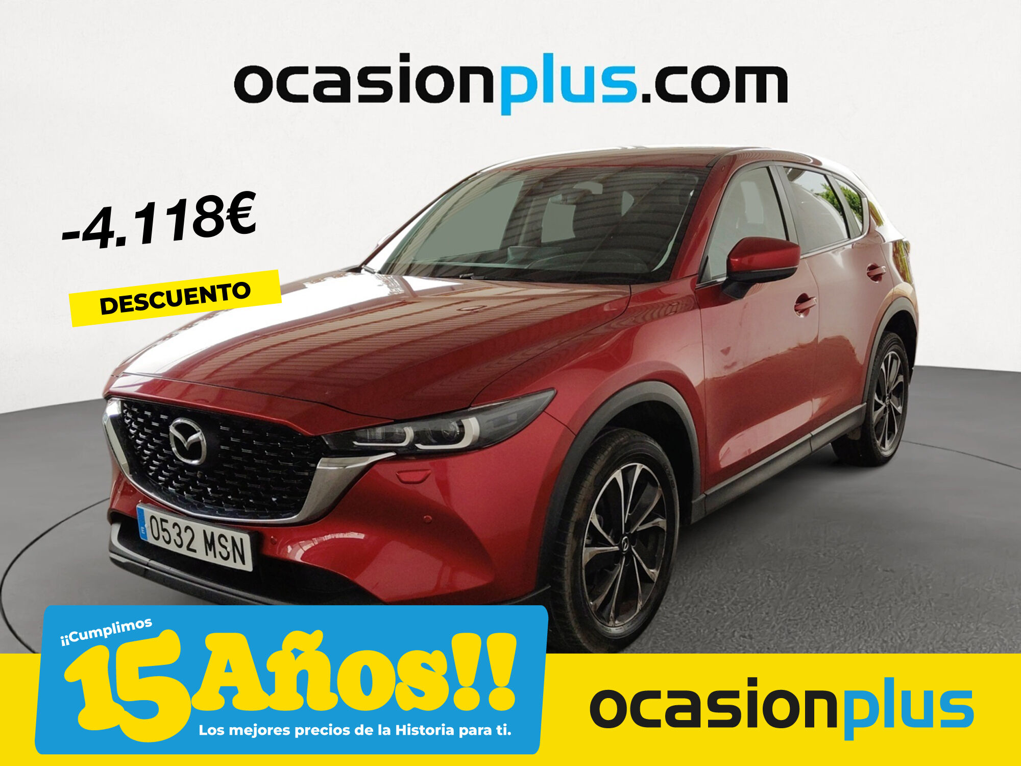 MAZDA CX-5 (2.0 E-SKYACTIV-G MHEV Advantage 121 kW (165 CV)) en Madrid