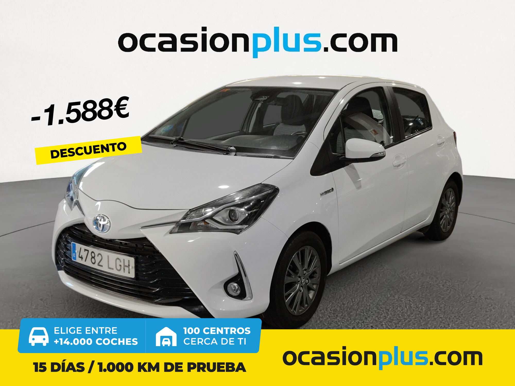 TOYOTA Yaris (1.5 Hybrid Active 74 kW (100 CV)) en Madrid