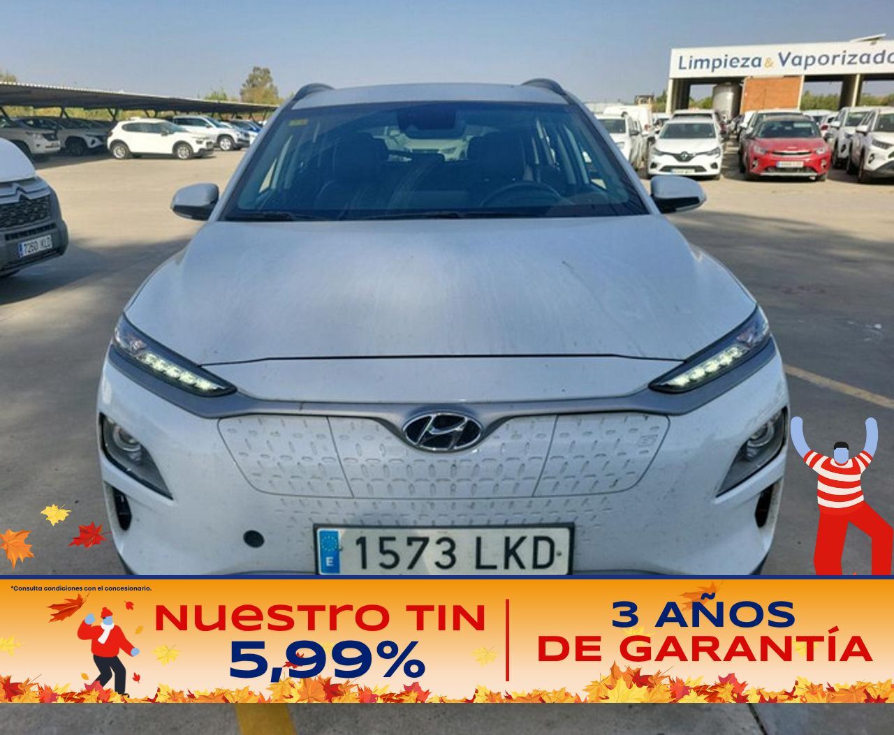 HYUNDAI Kona (EV 150kW Tecno) en Madrid