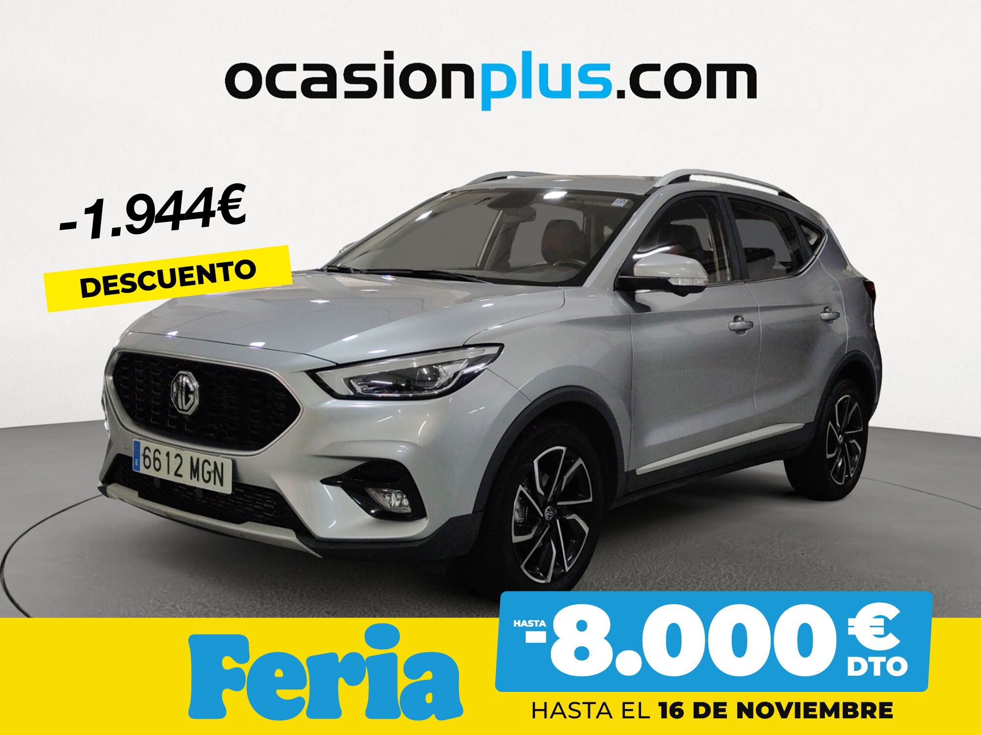 MG ZS (1.0T Luxury Auto 82 kW (111 CV)) en Madrid