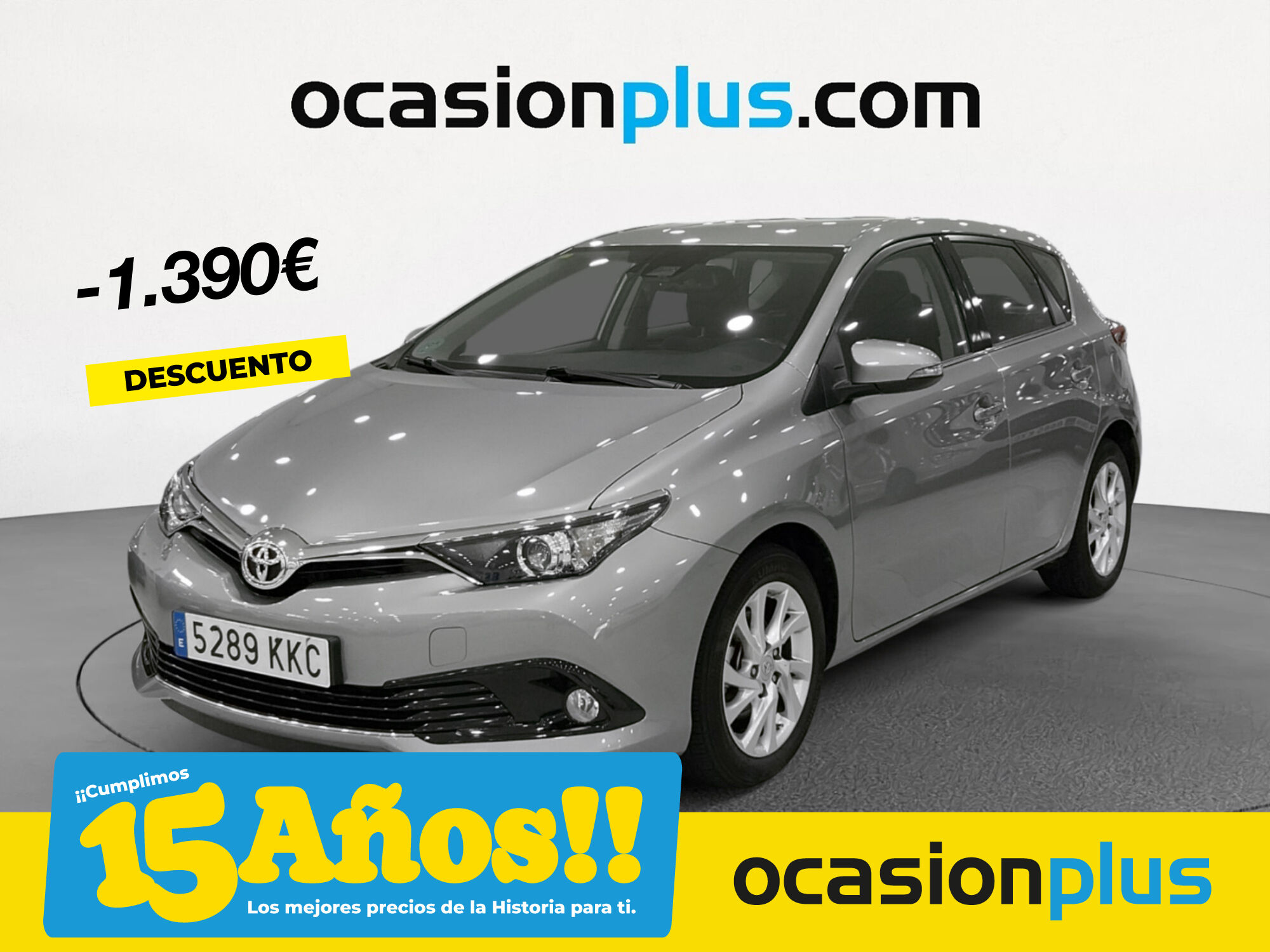 TOYOTA Auris (120T Active 85 kW (116 CV)) en Madrid