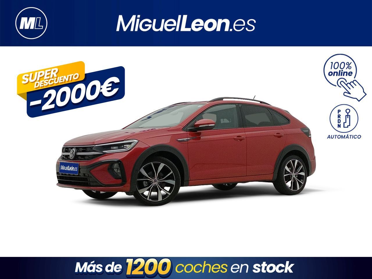 VOLKSWAGEN Taigo (R-Line 1.0 TSI 81kW (110CV) DSG) en Palmas, Las