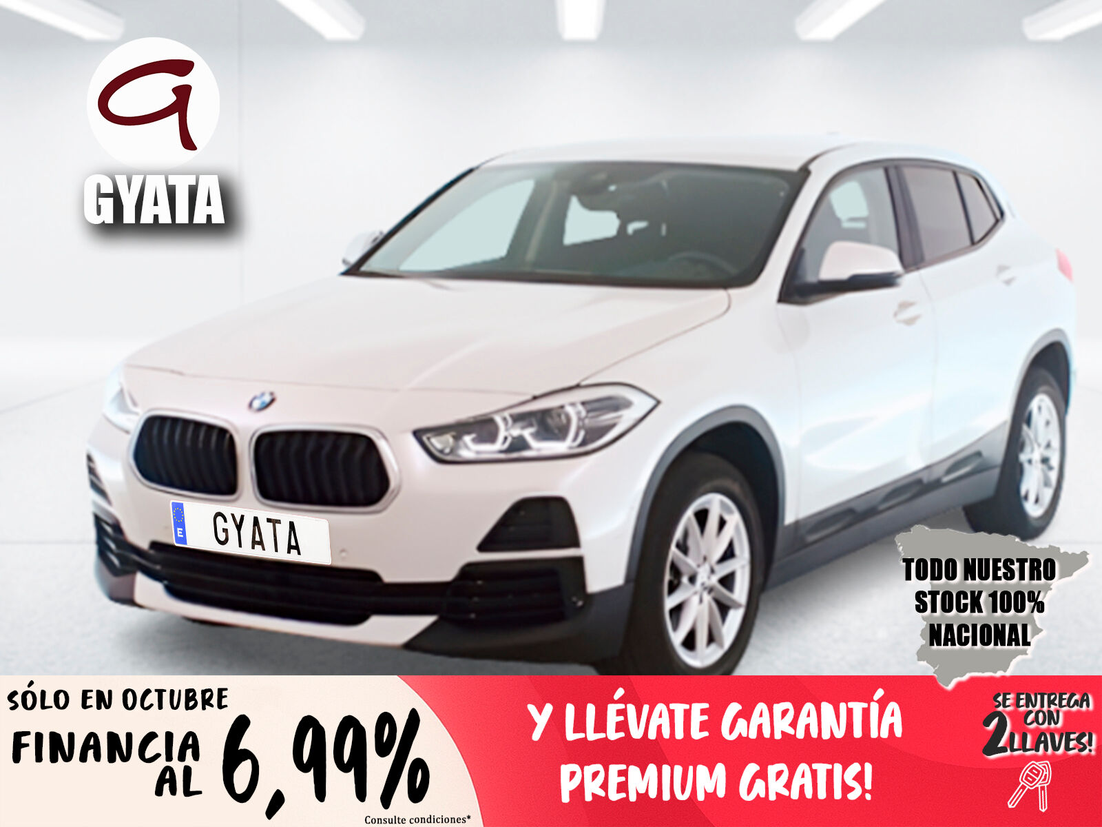 BMW X2 (sDrive18d 110 kW (150 CV)) en Madrid